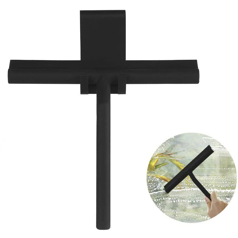 Silikonowa gumowa ściągaczka do prysznica, samochodowa, łazienkowa, przezroczysta ściągaczka do czyszczenia szklanych ścian prysznicowych, okien z