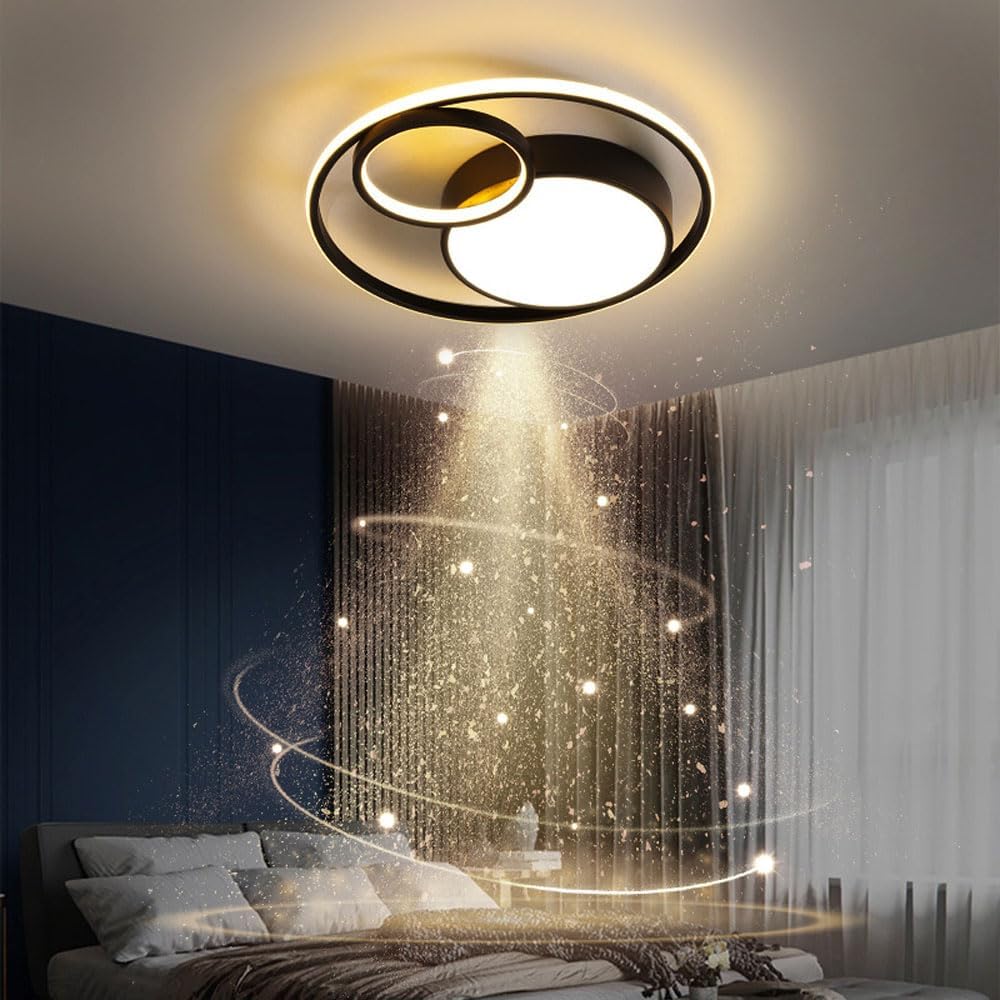 Lampa sufitowa LED, 36W, 4050 lm, nowoczesna lampa sufitowa, chłodne białe światło 6500K, okrągły kształt, idealna do salonu, sypialni, biura, kuchni,