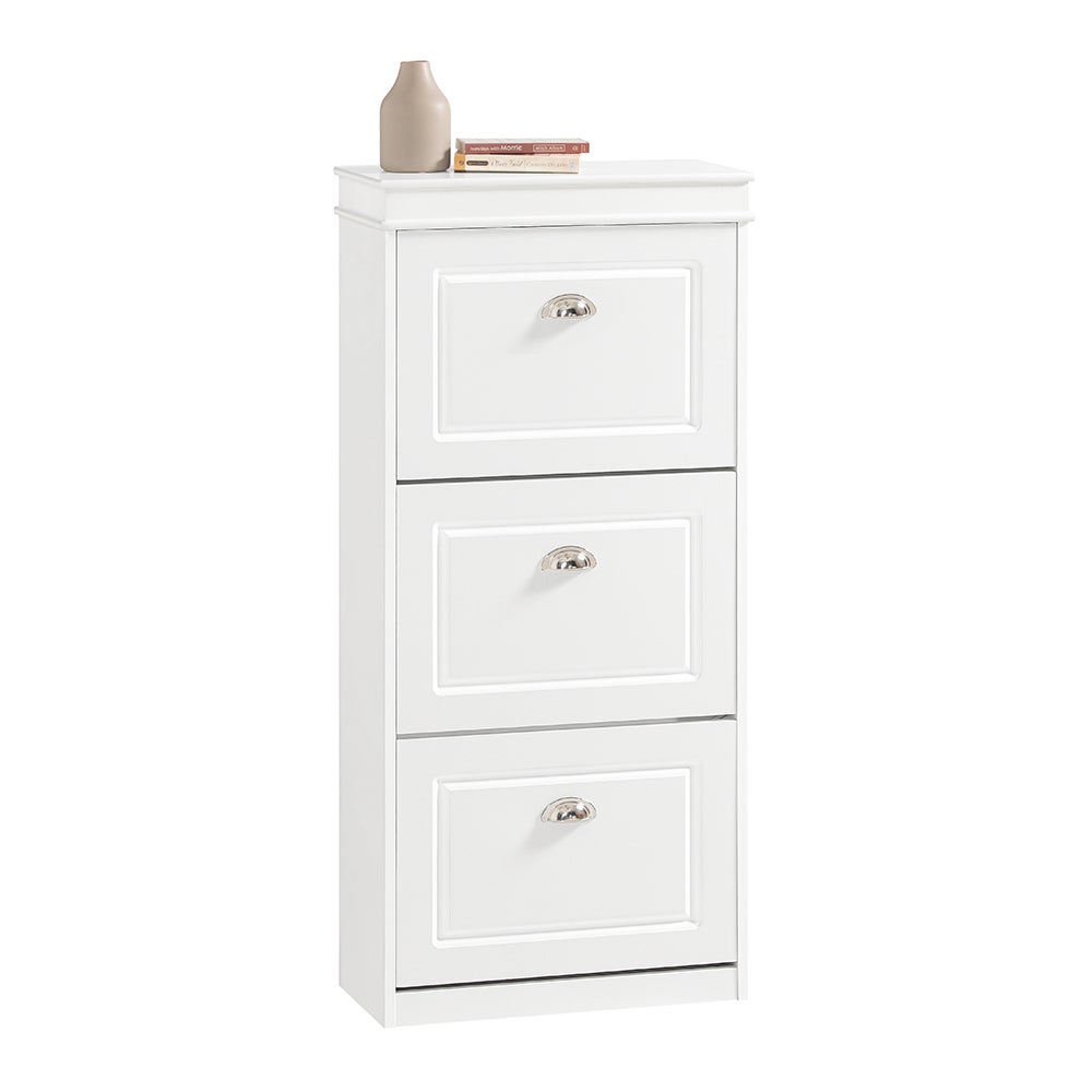 SoBuy Szafka na buty z 3 drzwiami regał organizer do przedpokoju FSR94-W