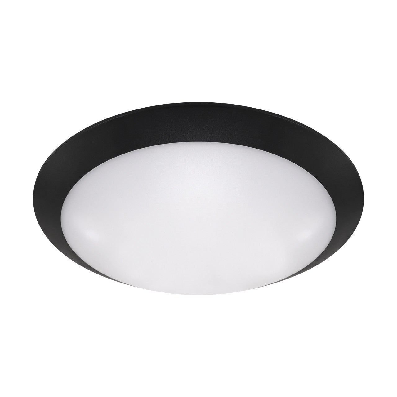 Plafon zewnętrzny Metys czarno-biały 2xE27x15W IP65 wym: 8,5 x 30 x 30 cm tworzywo sztuczne Struhm