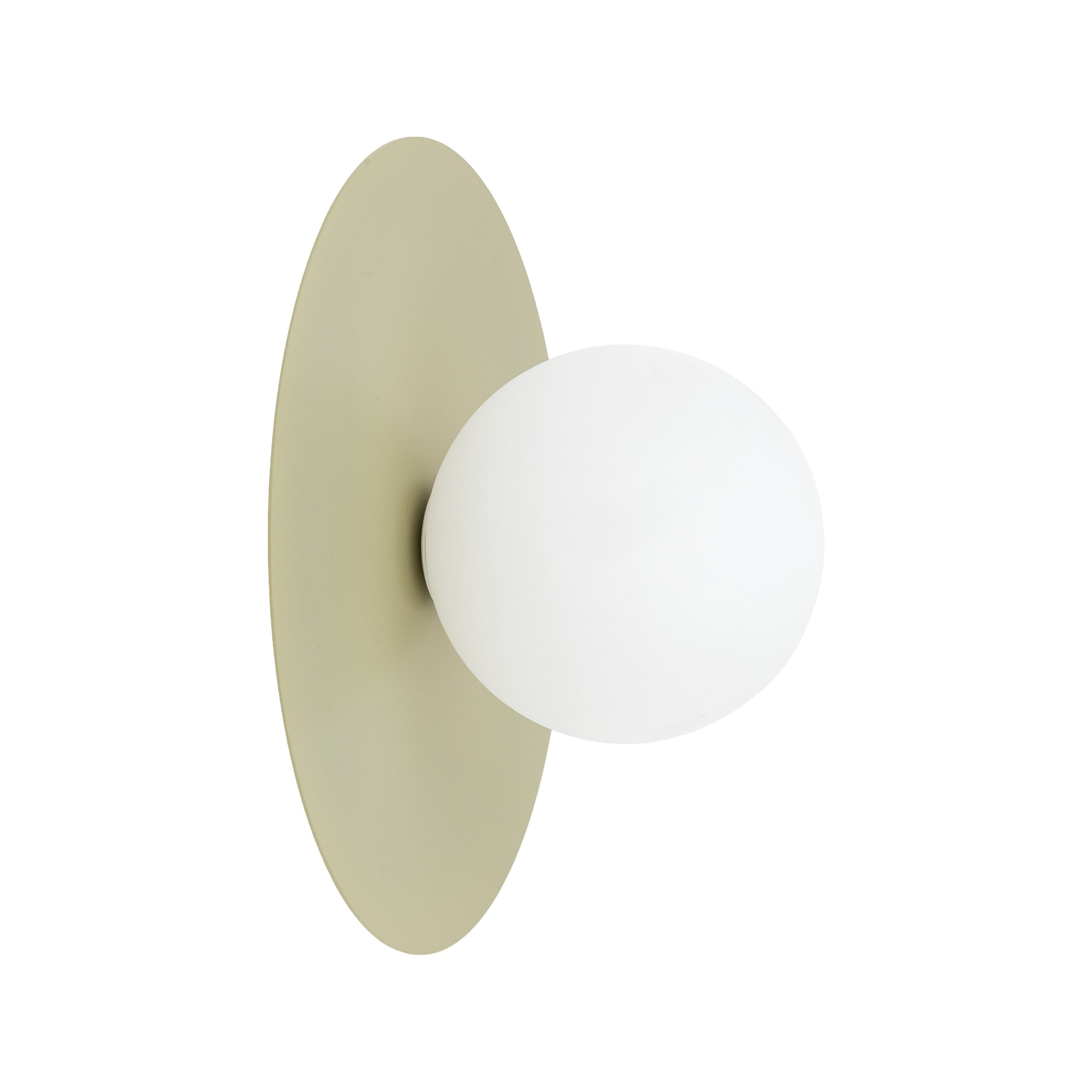 Plafon pistacjowy Tk Lighting Pixi Kulka Klosz Biały G9