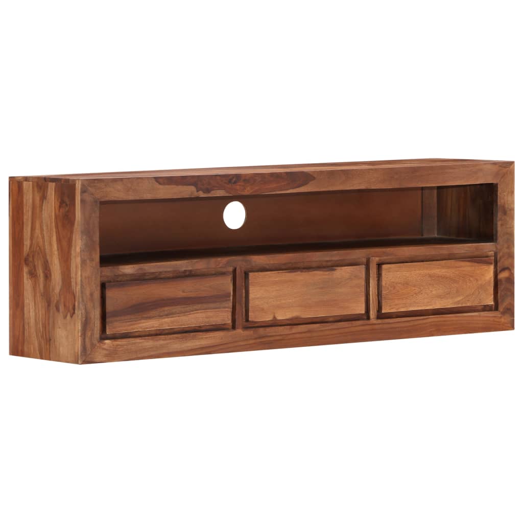 SYFAX™ Móvel de TV 120x30x40 cm madeira acácia maciça