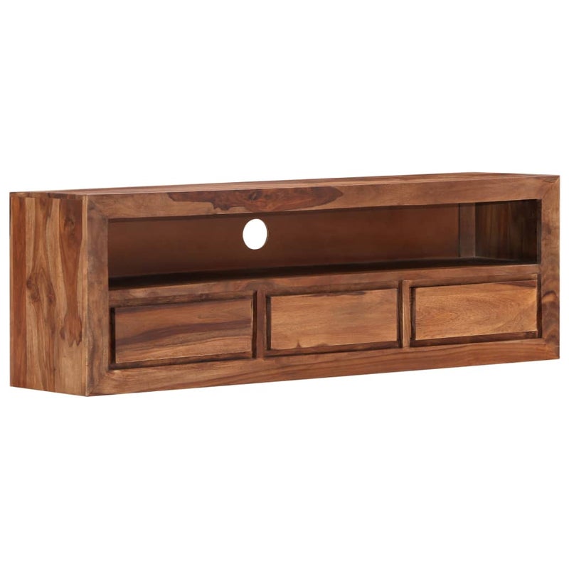 SYFAX™ Móvel de TV 120x30x40 cm madeira acácia maciça