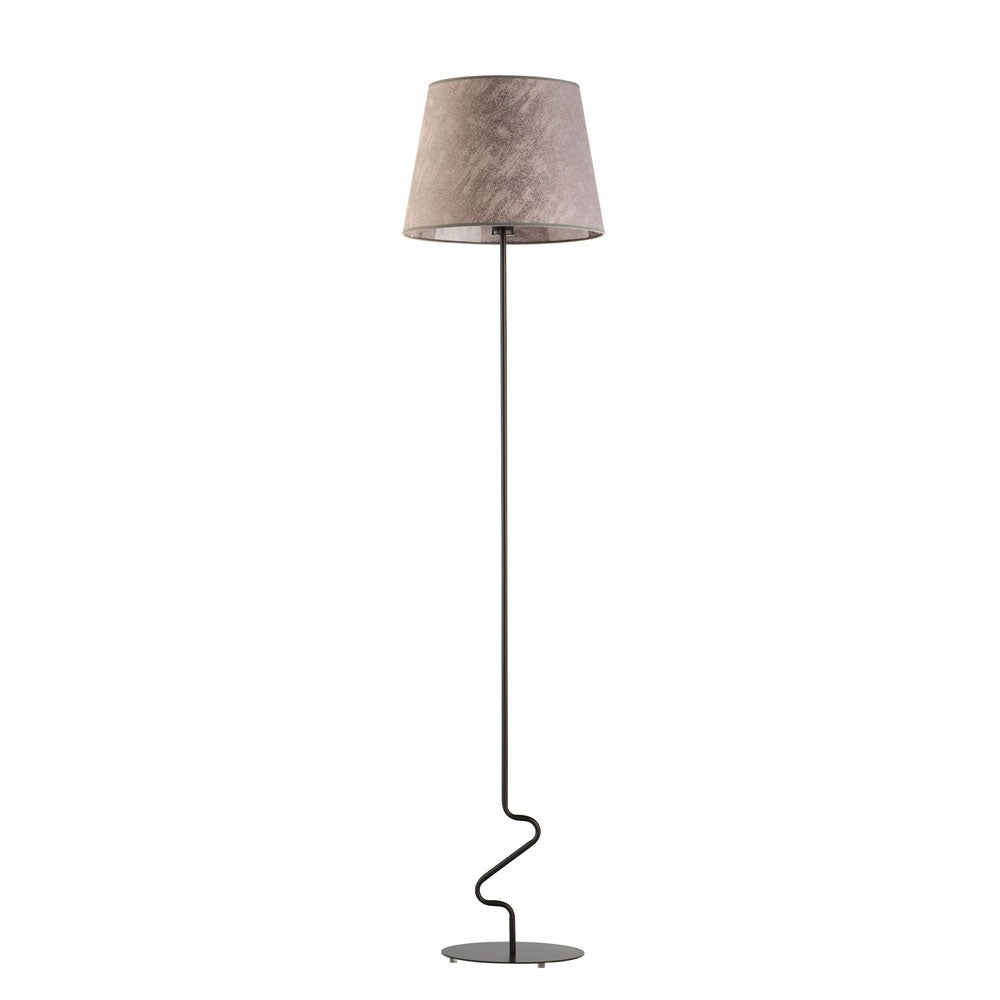 Lampa stojąca podłogowa z abażurem stożek VESSO II