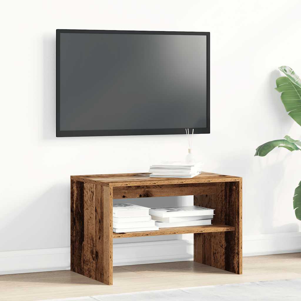 Szafka RTV Stare drewno 60x40x40 cm Drewno klejone