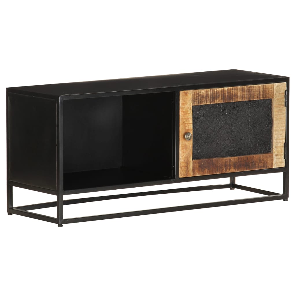 Szafka pod TV, 90x30x40 cm, surowe drewno mango vidaXL