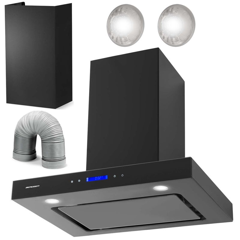 Okap kuchenny kominowy 60cm LED BE-60E Berdsen