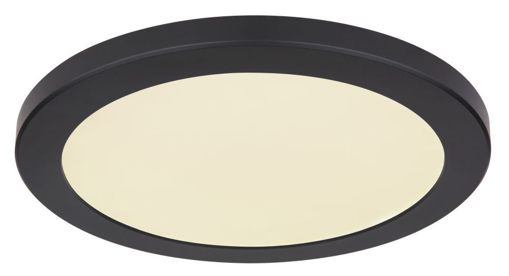 Plafon LED Lasse Czarny 24W 3 Barwy Globo