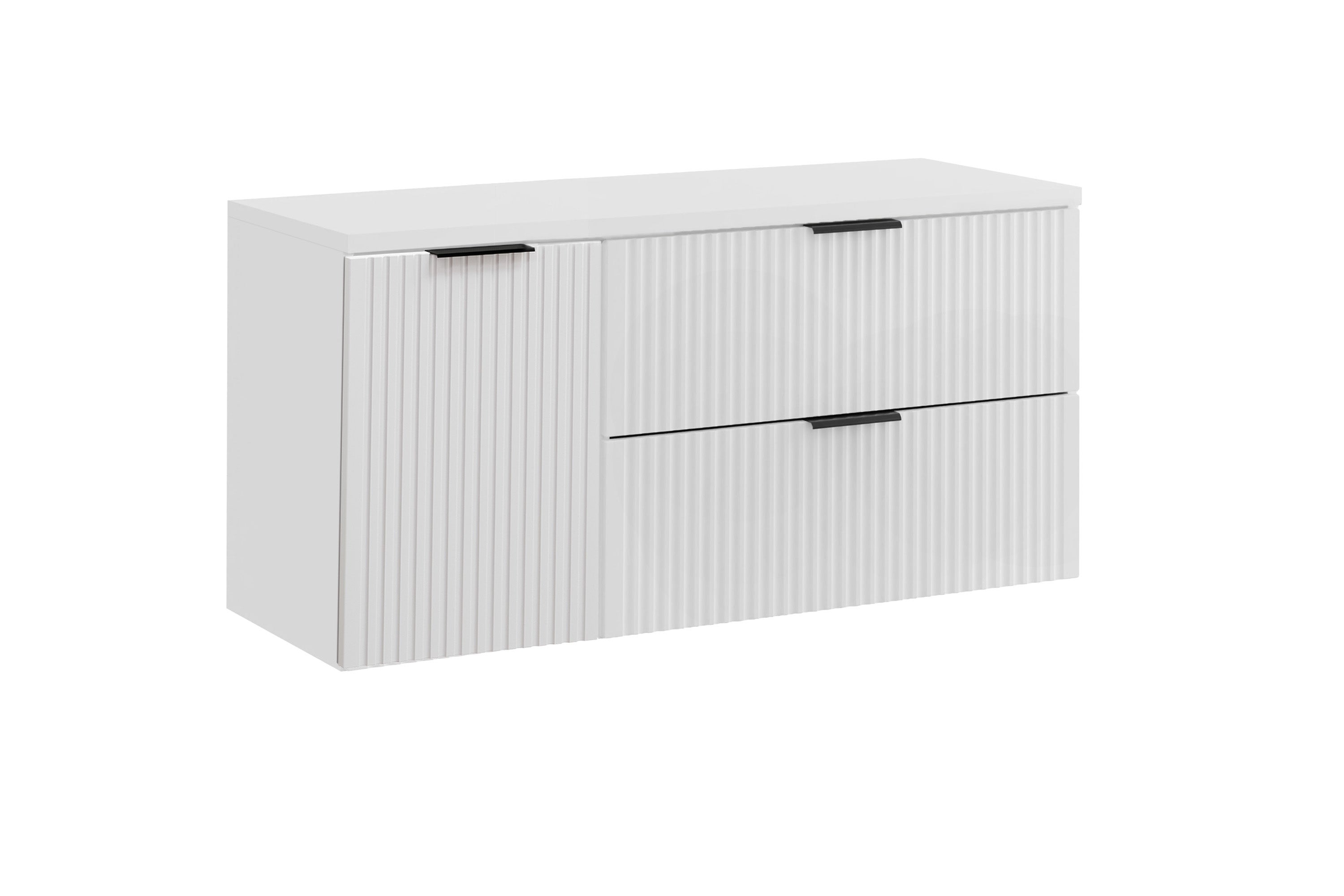 Zestaw mebli łazienkowych 120cm z blatem