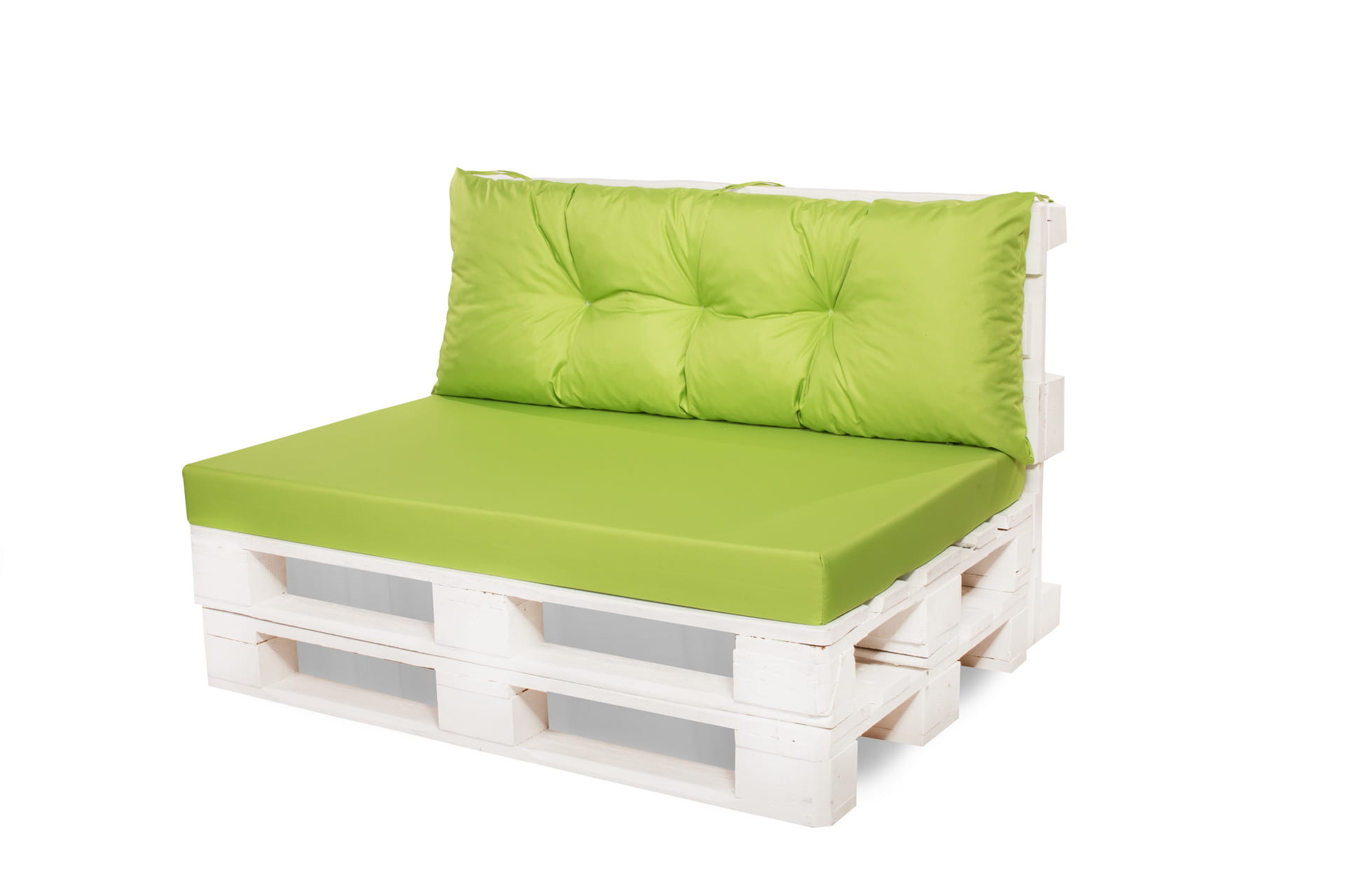 Poduszka ogrodowa na paletę 120x50x50cm poduszka na meble ogrodowe limonka, poduszka na balkon taras, poducha ogrodowa na meble z palet