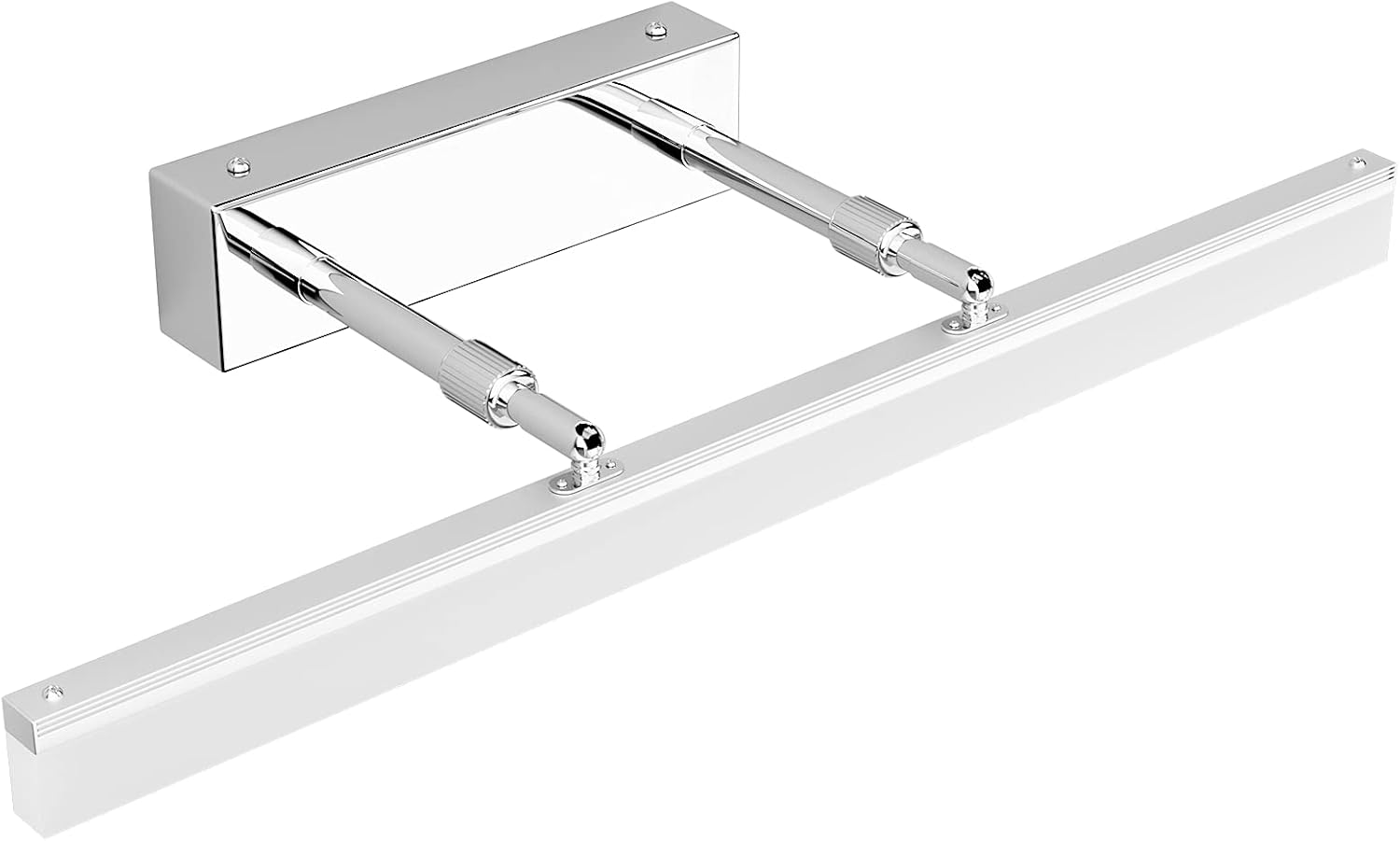 42 cm lampa lustrzana LED, lampa ścienna do łazienki 8 W, nowoczesna lampa łazienkowa LED nad lustro z regulowaną głowicą
