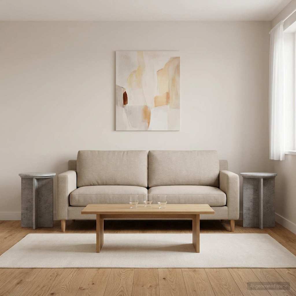 Stojak na rośliny 2 pcs Betonowy szary Ø29,5 x 40 cm vidaXL