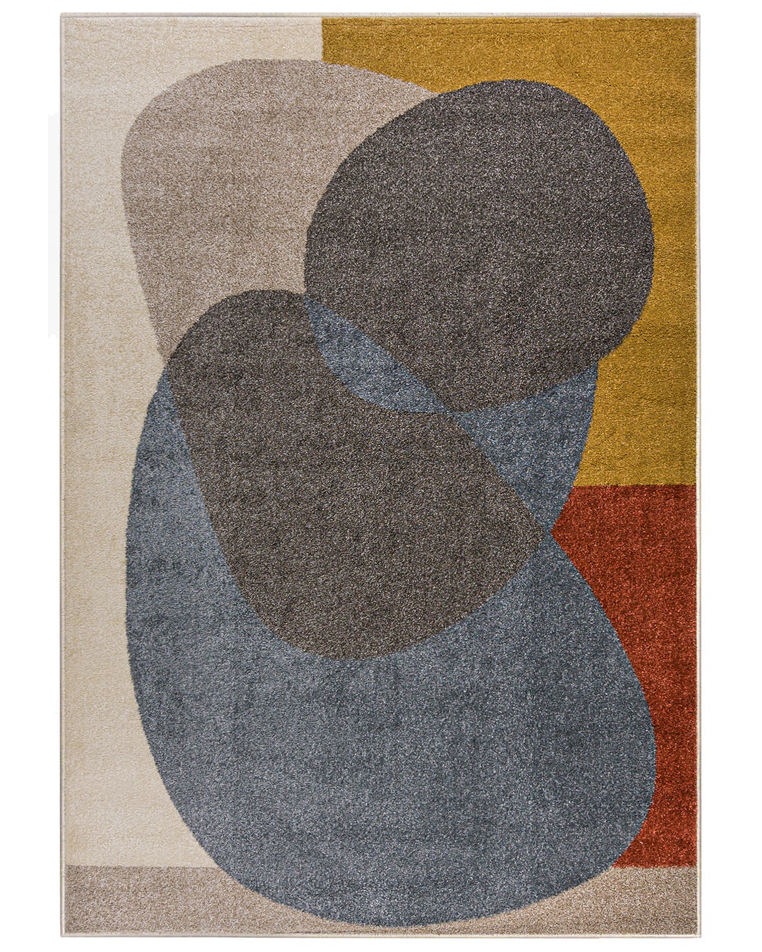 Dywan Wewnętrzny LUCY Mazovia Prostokątny 140 x 200 cm Kolorowy Motyw Geometryczny 1 szt.