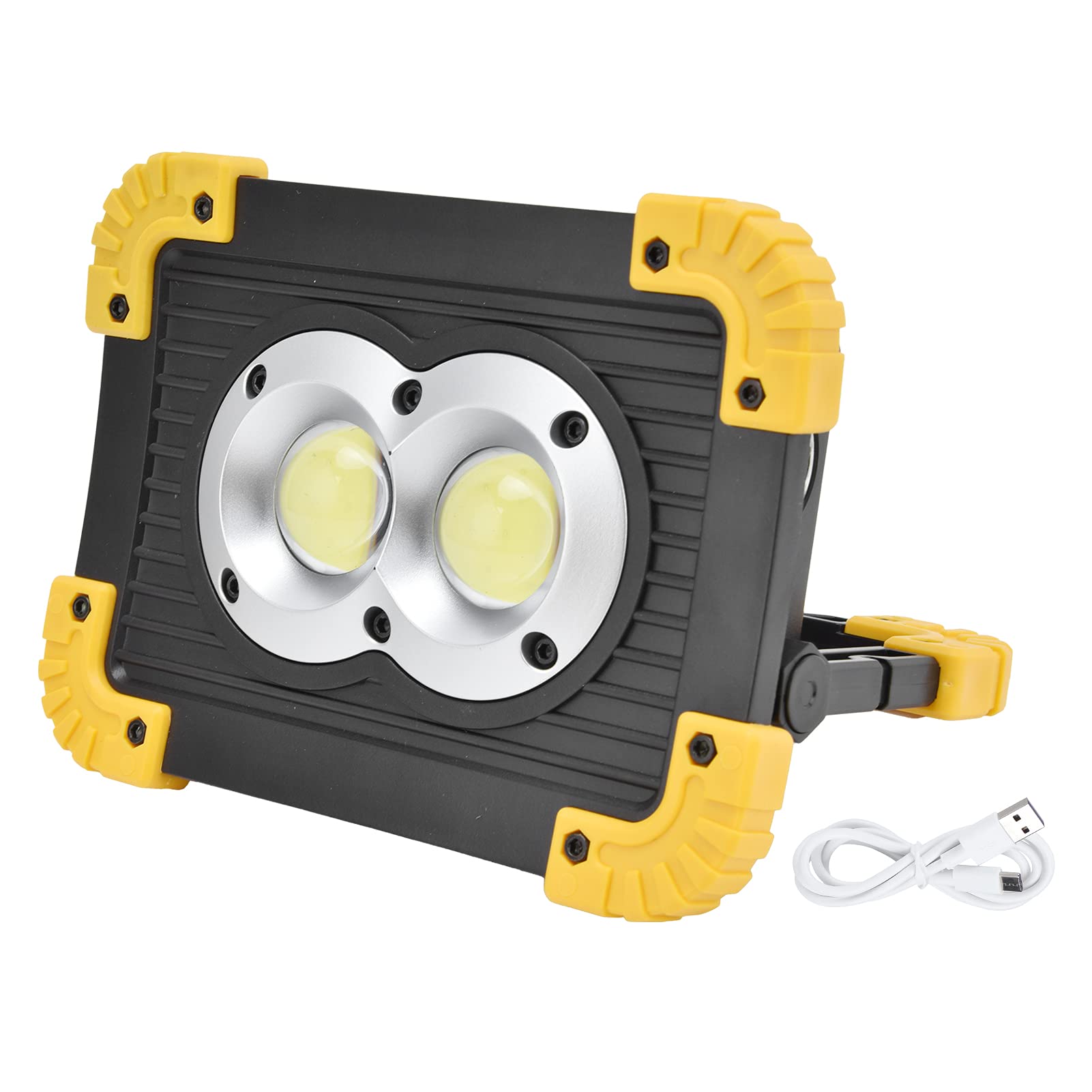 PRZENOŚNA I REGULOWANA LAMPA ROBOCZA DO KEMPINGU NA SYTUACJE AWARYJNE E