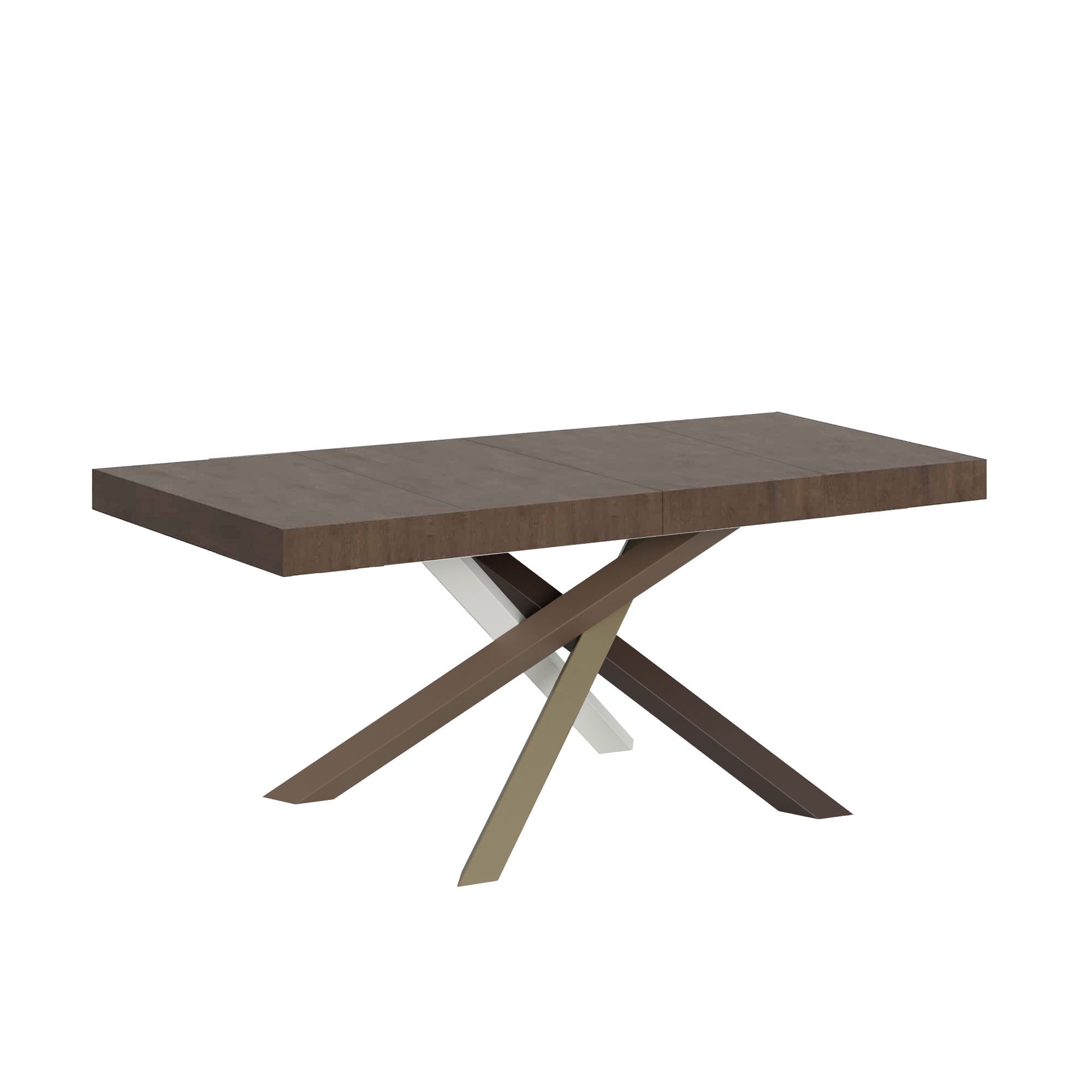 Stół rozkładany 90x120/224 cm Volantis Premium orzech rama 4/C