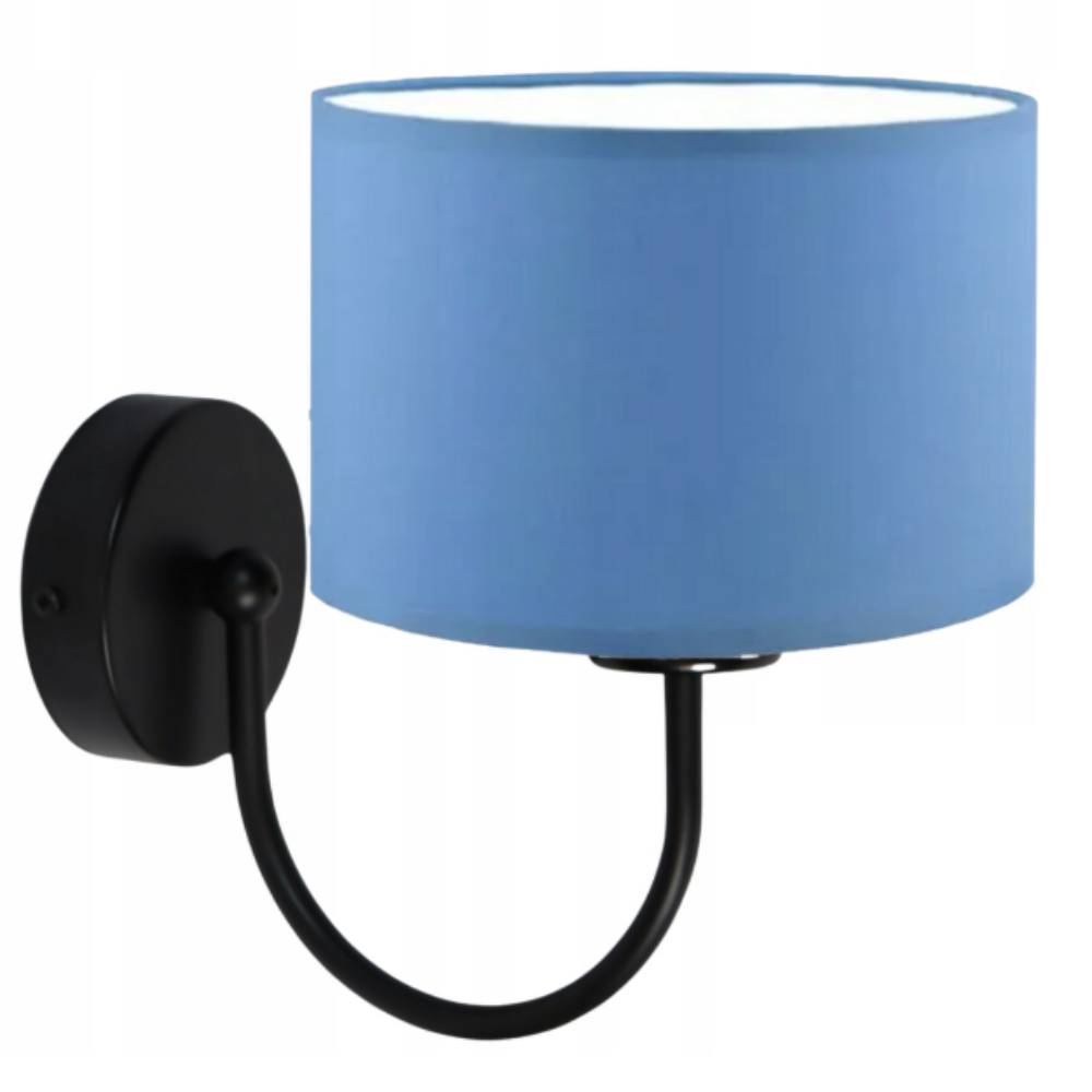 Kinkiet lampa ścienna lampa na ścianę z abażurem walec SCORO