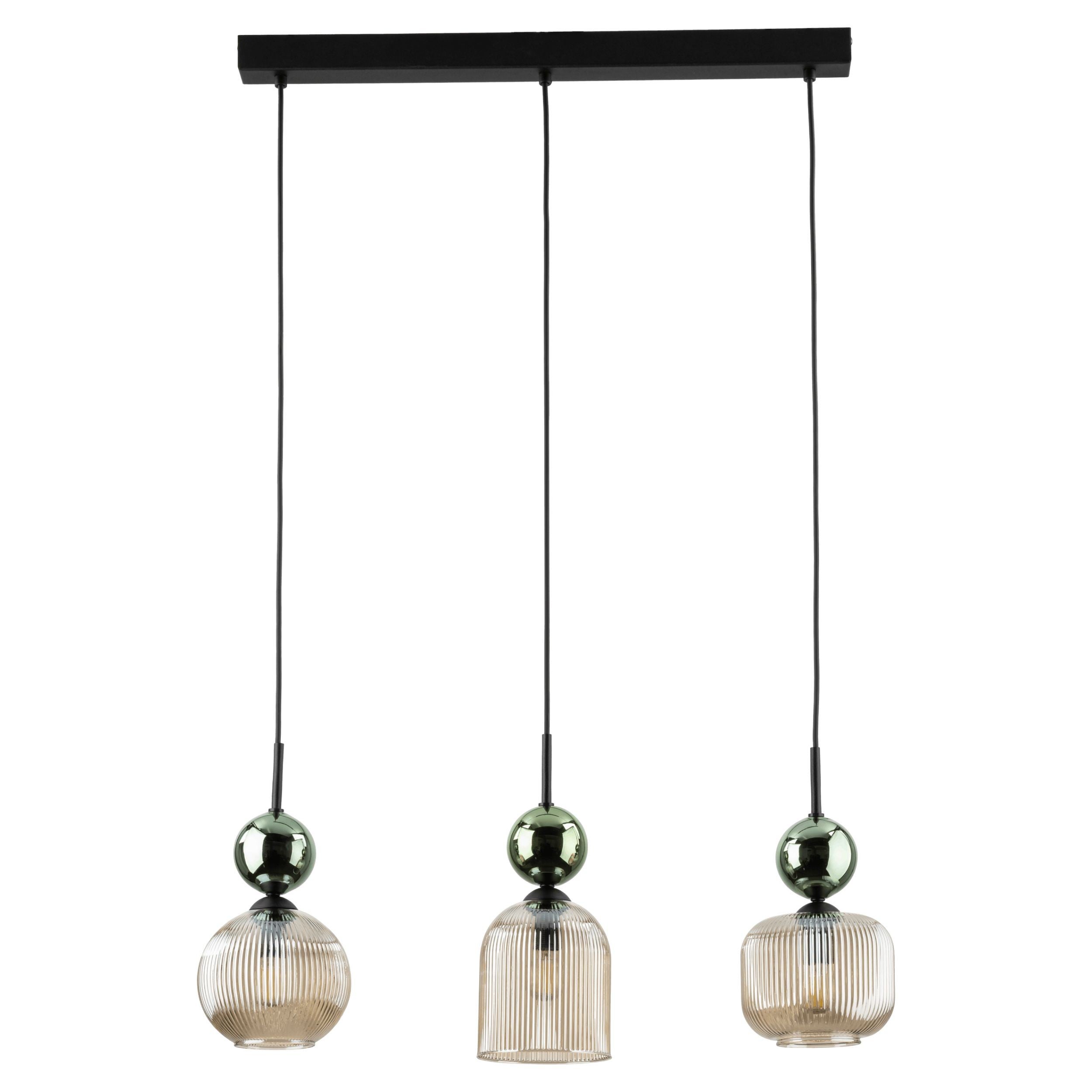 Lampa wisząca SOPHIA GREEN COGNAC 11147 TK Lighting