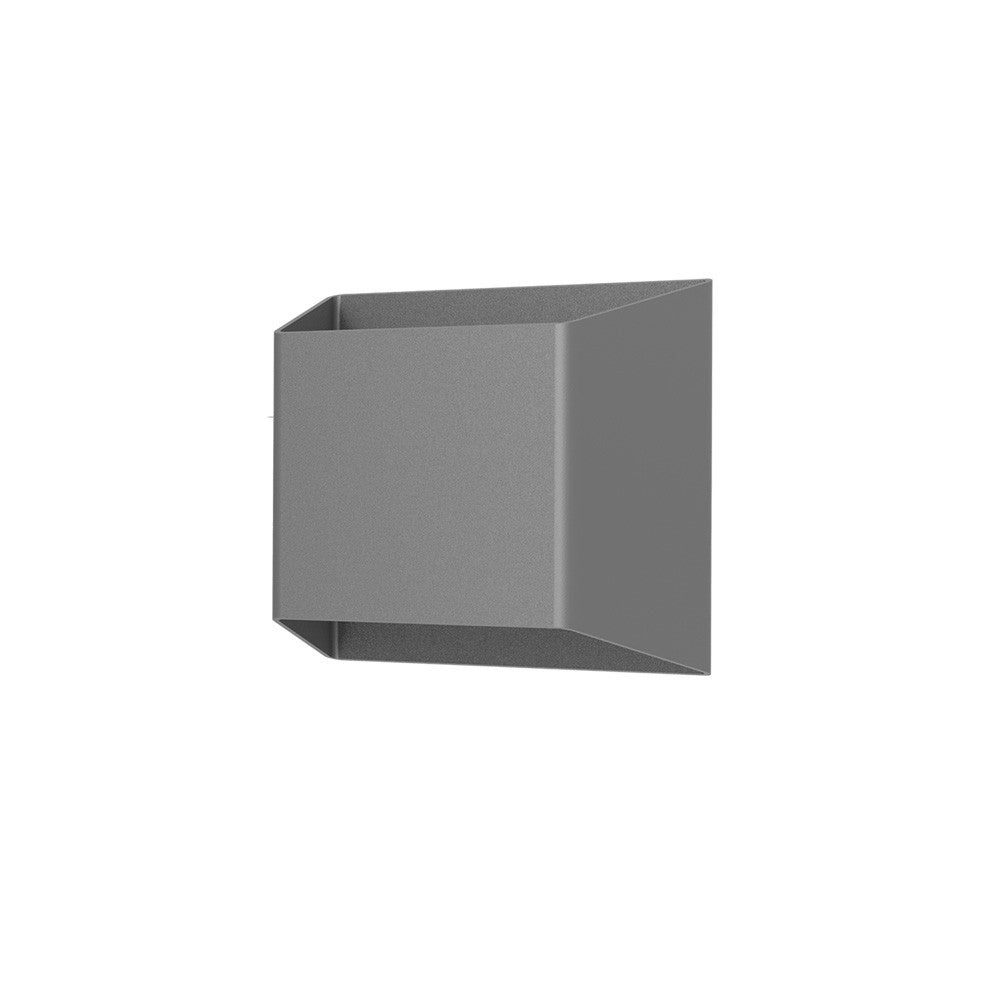 Kinkiet zewnętrzny 2 źródła światła LED Zerouno 2x6W ciemnoszary 3000K IP65 IK08 Iberlamp