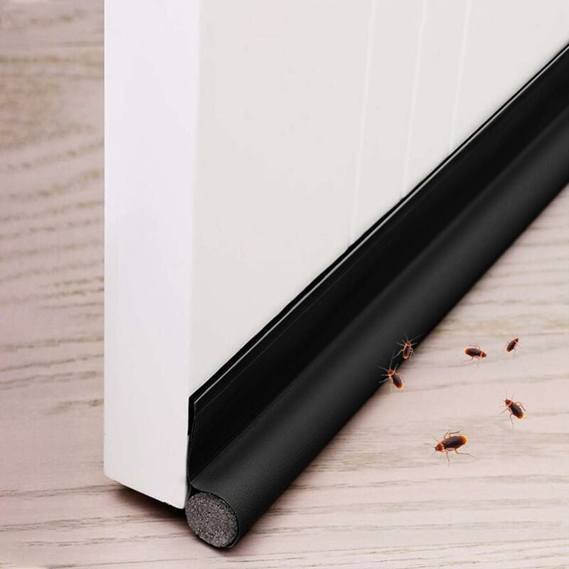 Uszczelka jednostronna drzwi długości samoprzylepną uszczelką Weather Stripping Door Seal Strip uszczelniająca szczelinę pod drzwiami chroniąca przed