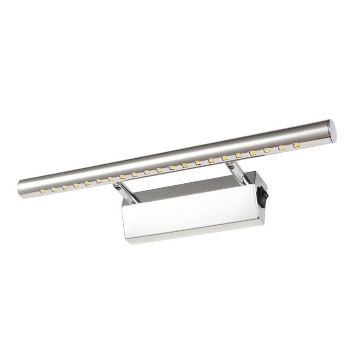 Kinkiet LED 5W do łazienki, wodoodporny, ze stalowym włącznikiem – 40 cm