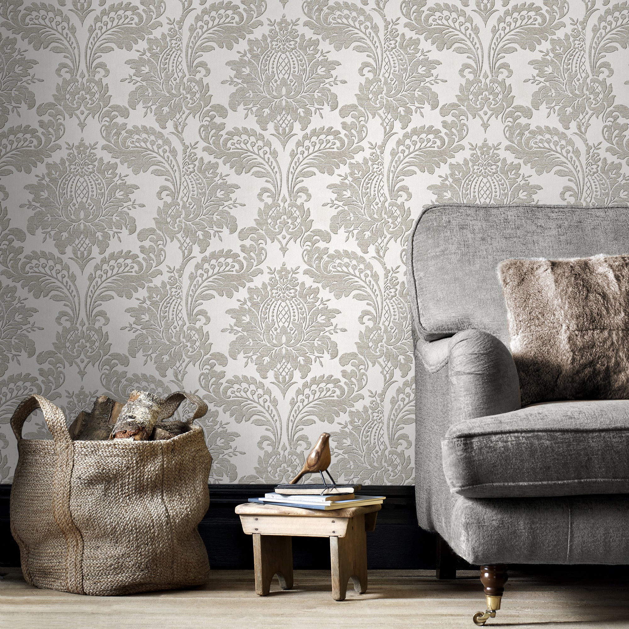 Sublime Tapeta flizelinowa - DAMASK
