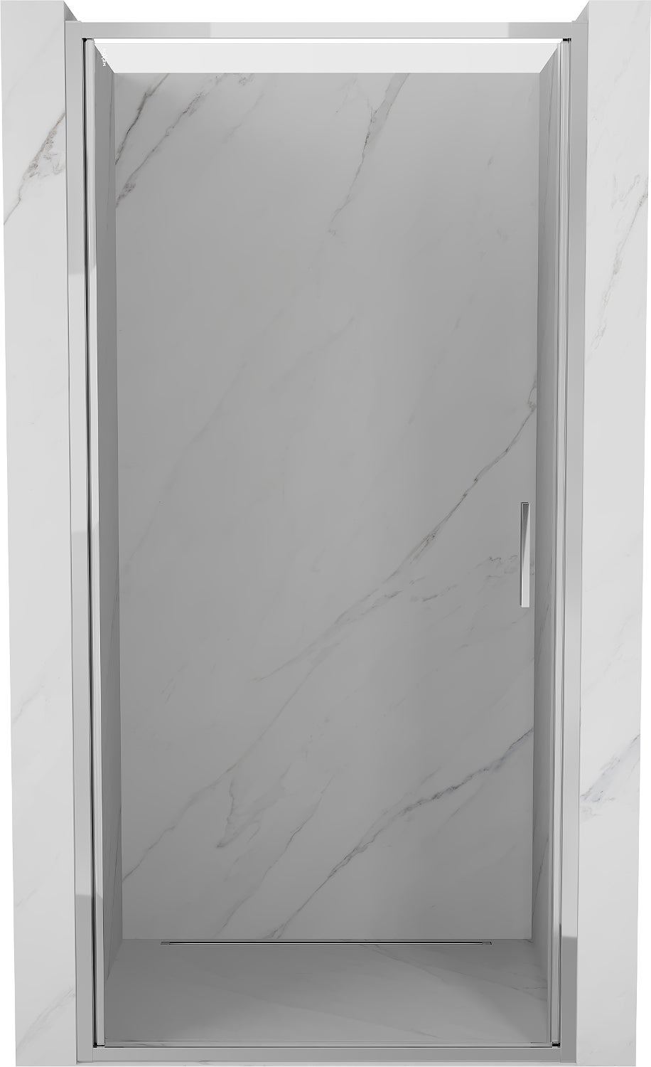 Mexen Exo drzwi prysznicowe uchylne 70 cm, transparent, chrom - 817-070-000-01-00