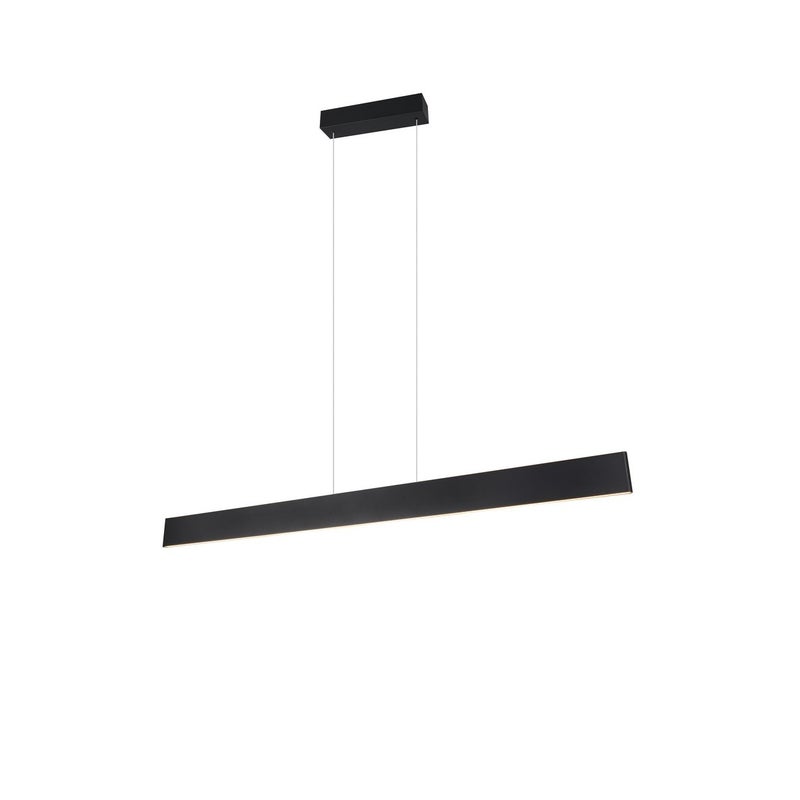 Lampa wisząca Galway czarna LED 35W 2700K-6000K 4200lm nad stół wym: 150 x 150 x 8 cm metal Trio