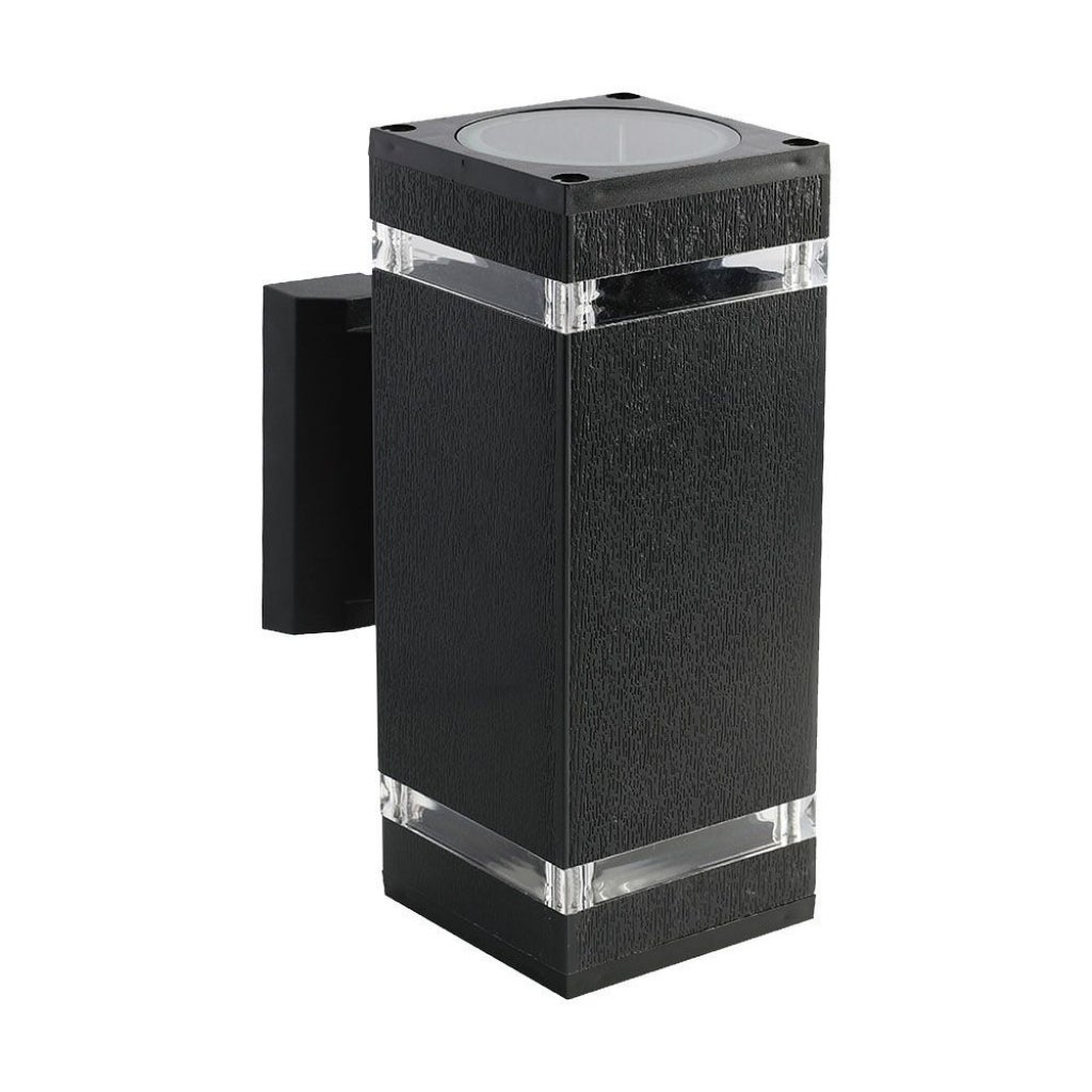 Kinkiet zewnętrzny VT-968 czarny 2xE27x40W wym:22,8x9,1x15cm IP44 V-TAC