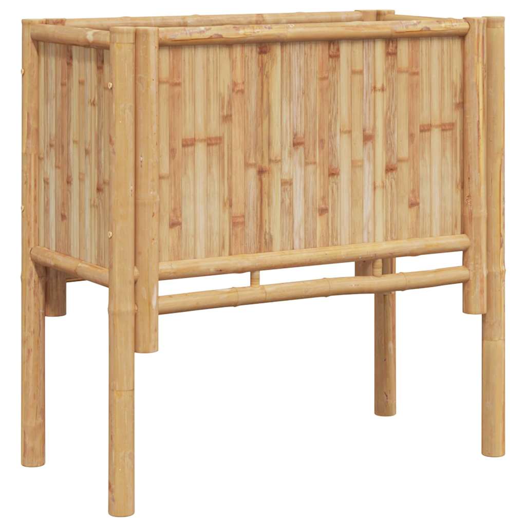 Podniesiony grządka Brązowy 70 x 35 x 70 cm Bambus