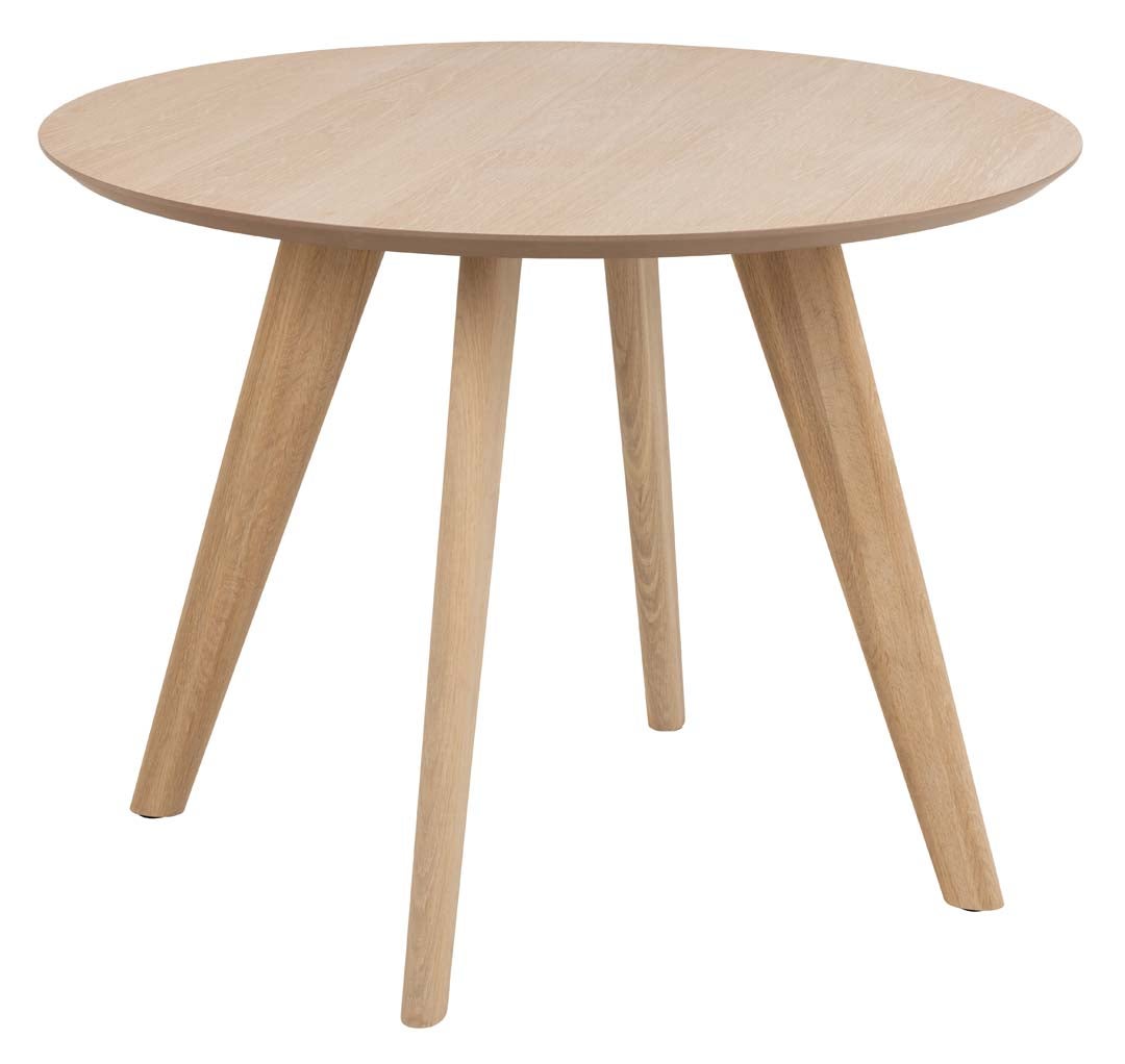 Townsville stół do jadalni Ø100cm fornir dębowy.