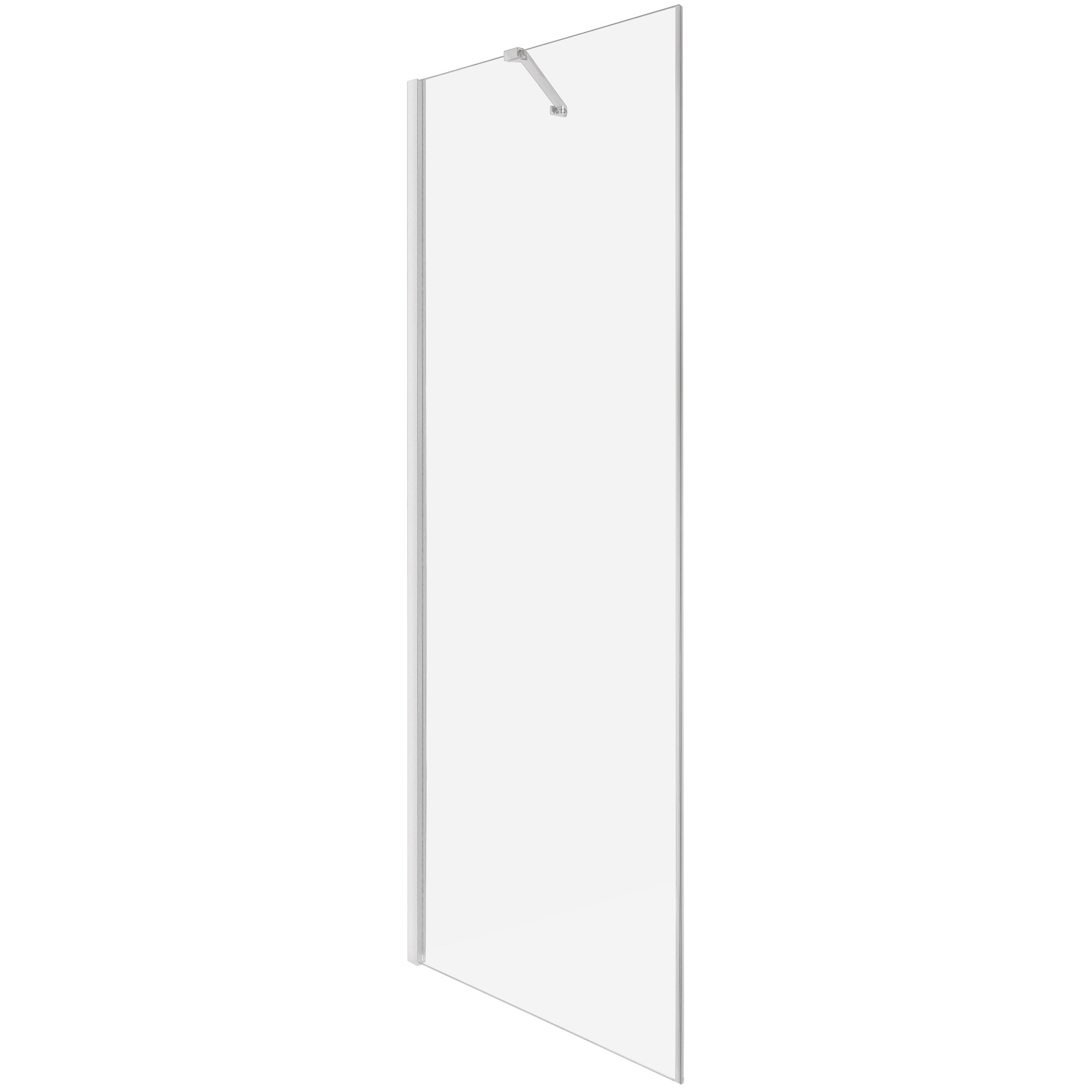 Ścianka boczna z serii Style 80x195cm profile chrom, Kerra