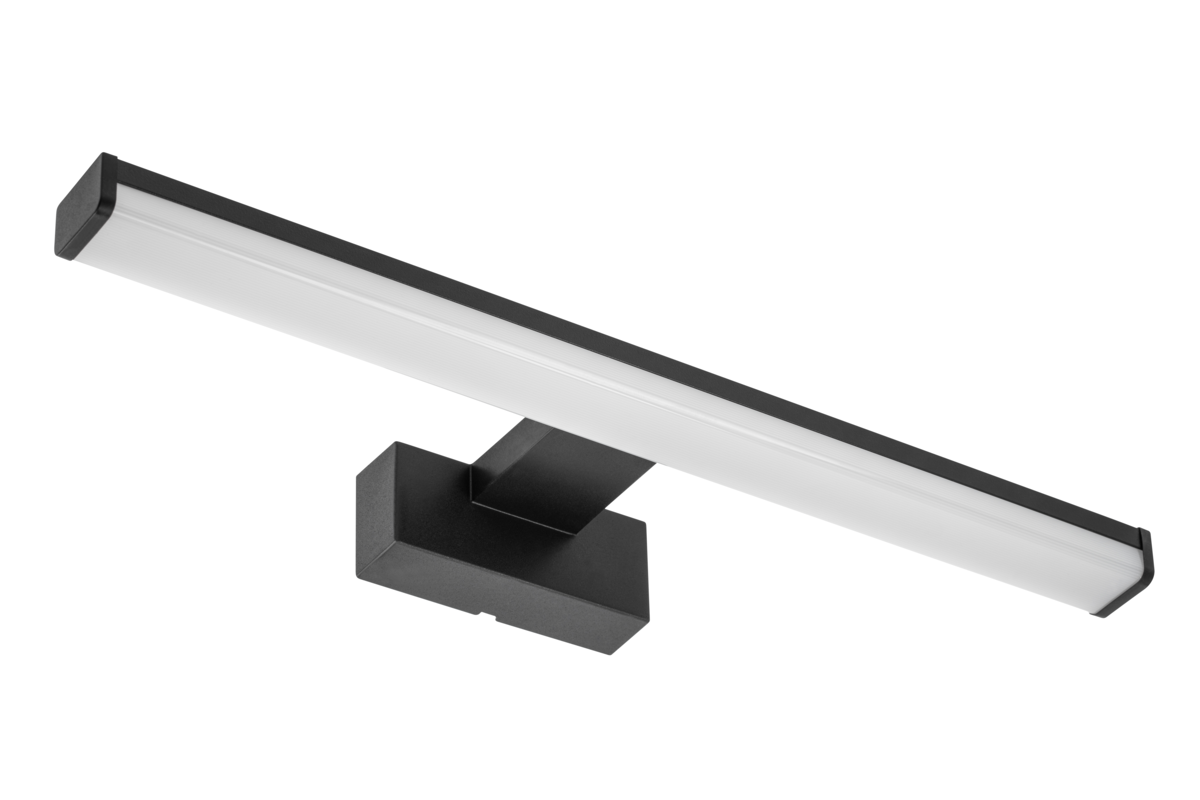 Oprawa liniowa LED KATANI, 600 mm, 12W 960lm 4000K (neutralna biel), Ra>80, IP44, czarna – GTV LIGHTING