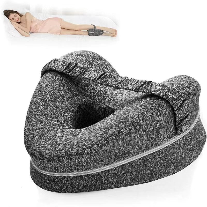 Orteza Pod Kolana Ortopedyczna, Poduszka na Kolana do Snu, Ergonomiczna Poduszka na Kolana z Pianką Memory Foam