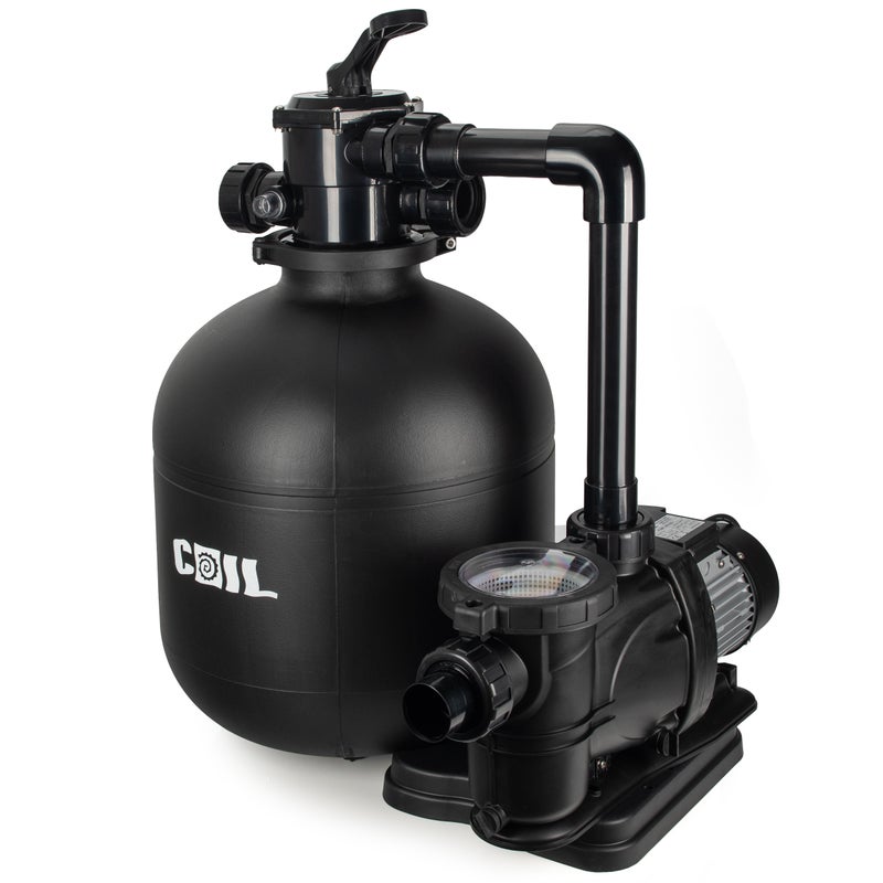 COIL Pompa piaskowa do basenu 800W. wydajność 19000l/h samozasysająca
