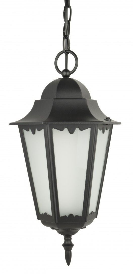 Lampa sufitowa zewnętrzna Retro czarna 1xE27x60W wym: 82 x 23 x 23 cm aluminium SU-MA