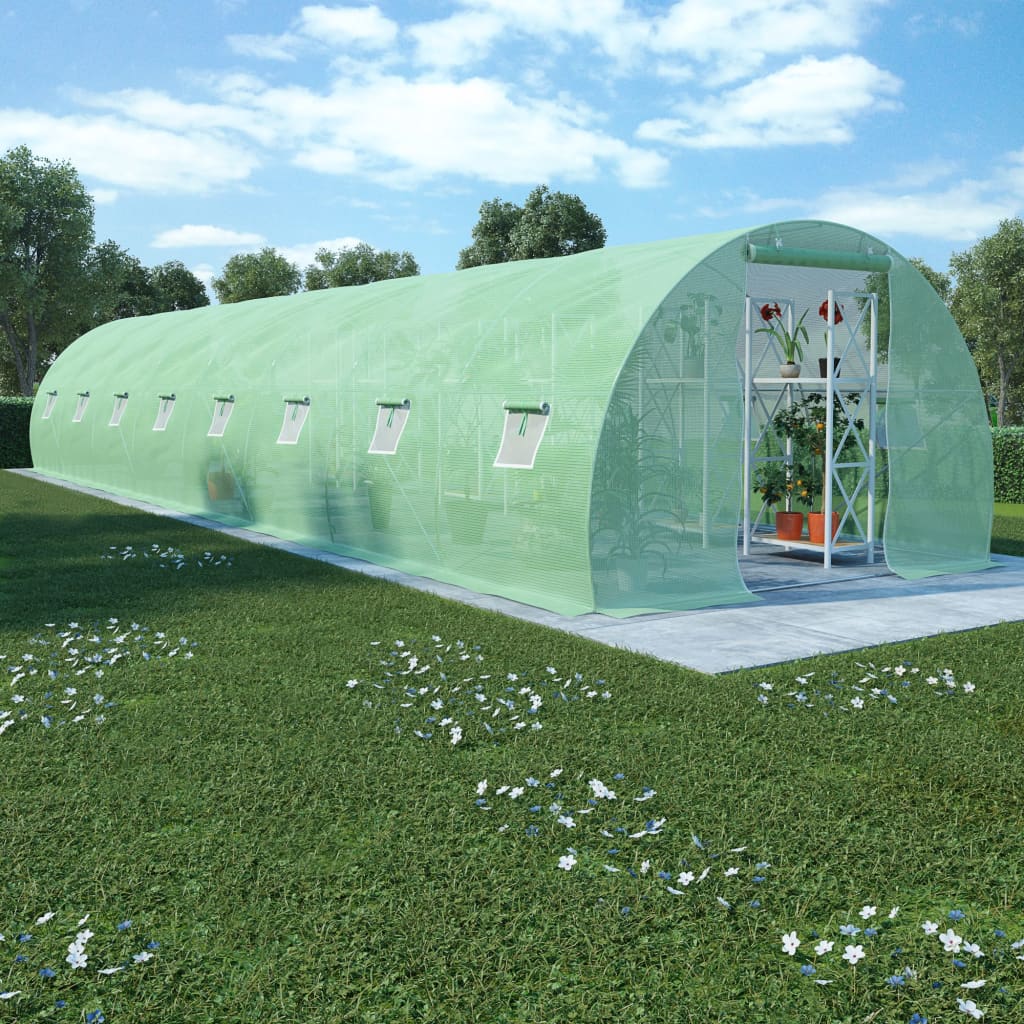 Szklarnia ogrodowa, 36 m², 1200 x 300 x 200 cm vidaXL