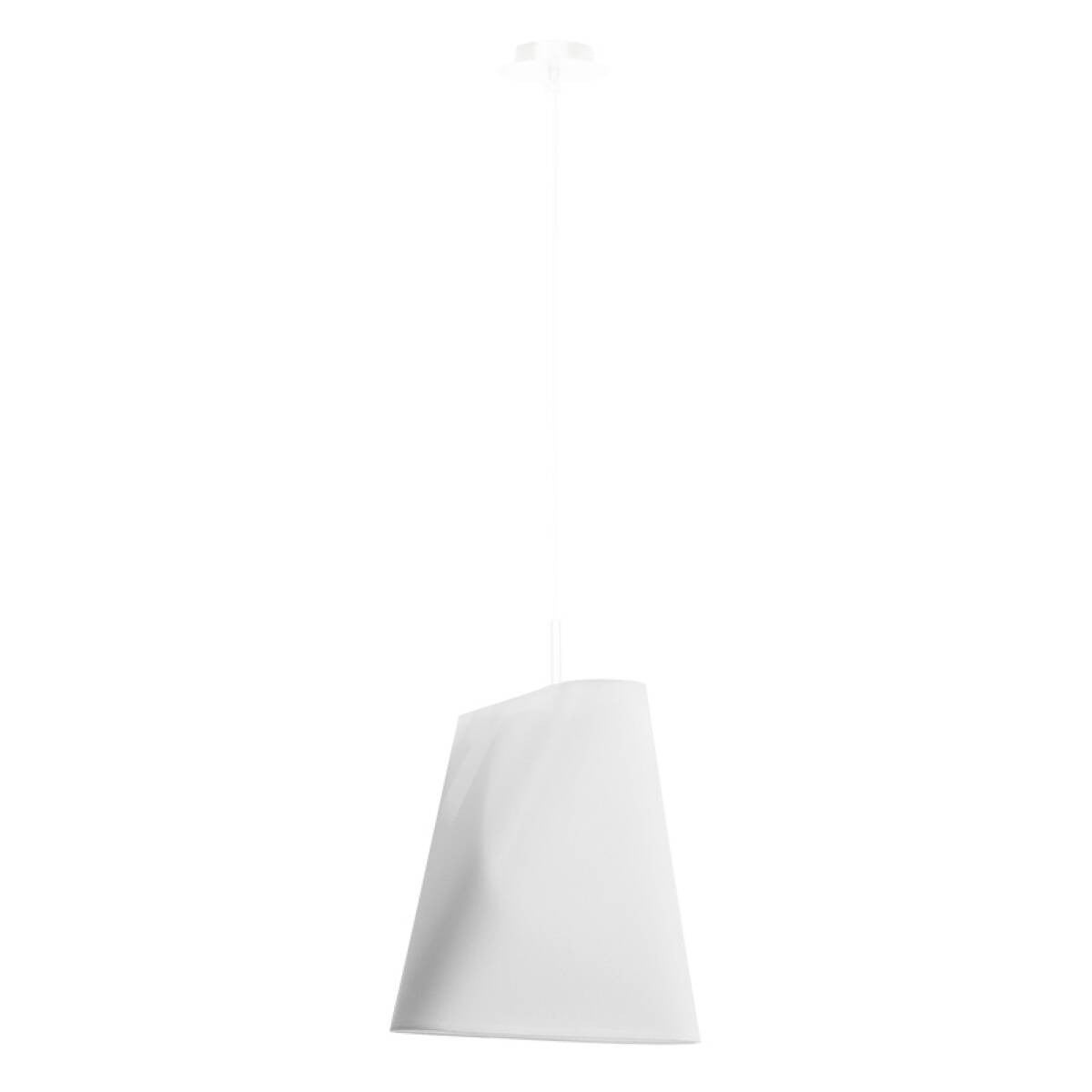 Lampa wisząca trapez biała BLUM 1xE27 15W SL.0769 Sollux Lighting