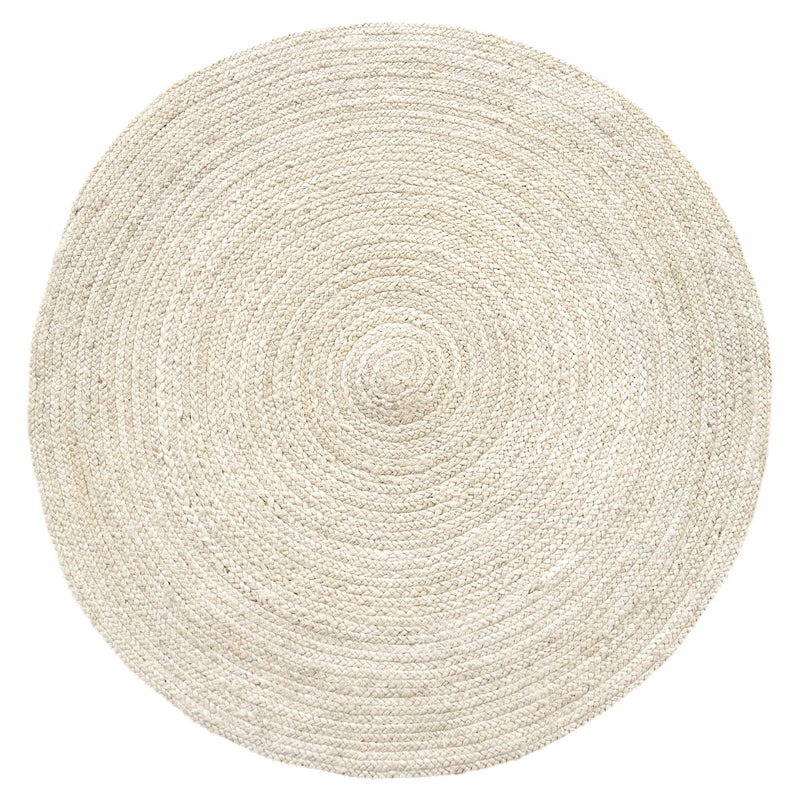 Hamid - ALHAMBRA BLANCO Okrągły dywan z juty 100x100cm