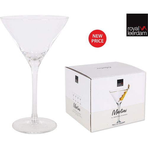 Kieliszki do Martini Royal Leerdam, 25 cl, opakowanie 4 szt