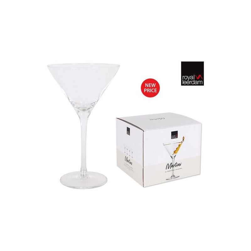 Kieliszki do Martini Royal Leerdam, 25 cl, opakowanie 4 szt