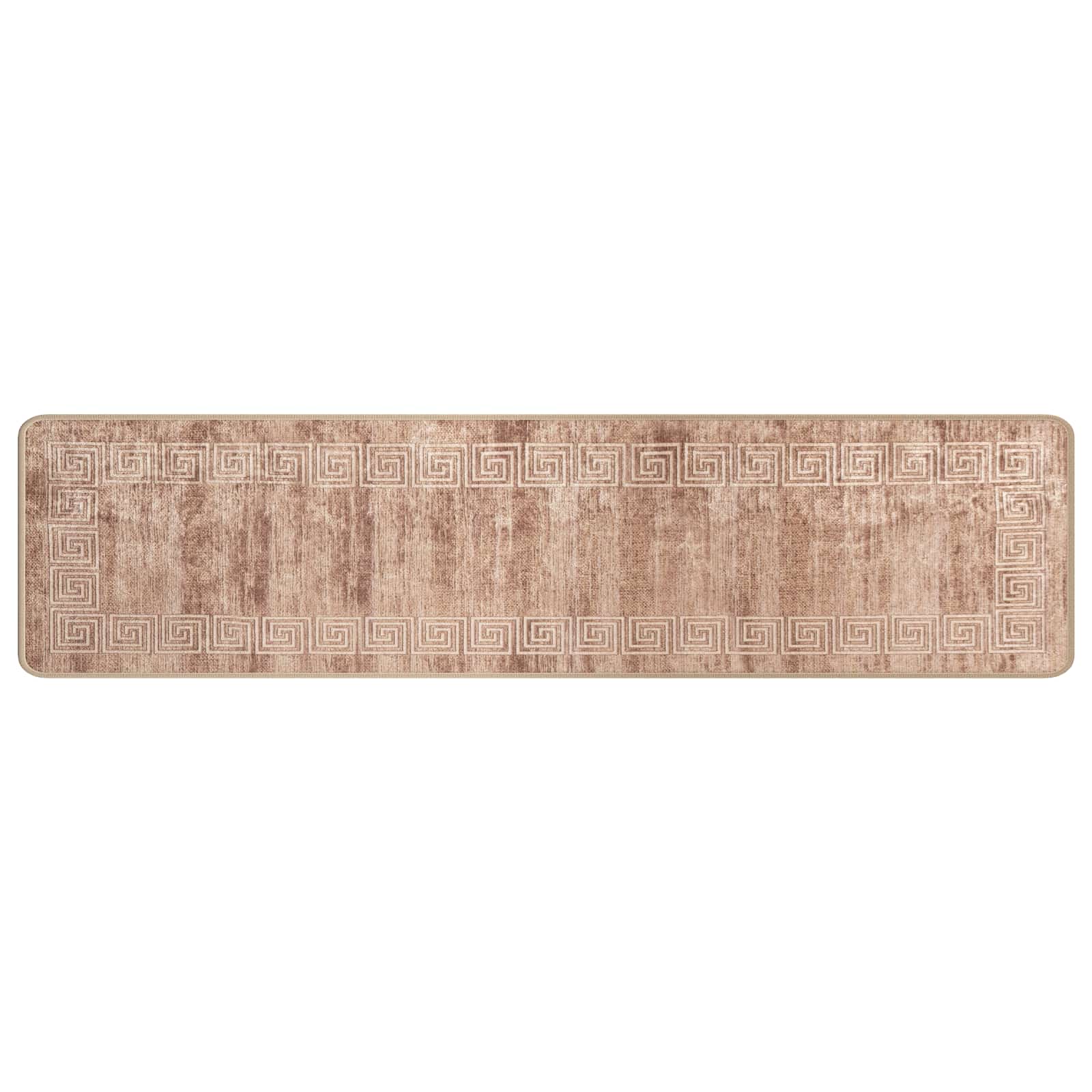 Chodnik dywanowy MARSA Biały 50 x 250 cm Poliester i PVC