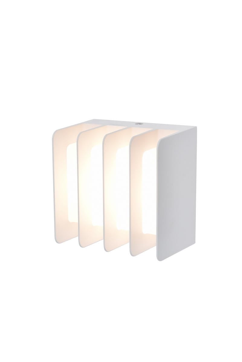 Lampa elewacyjna kinkiet zewnętrzny GRIDY biały Lutec 5289401469