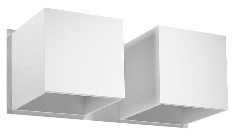 Kinkiet QUAD 2 biały Sollux Lighting SL.0656