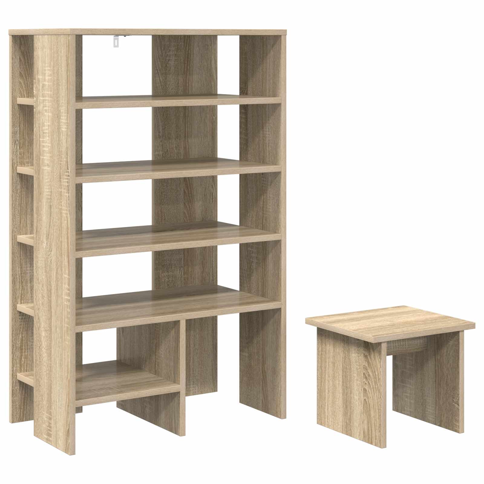 Szafka na buty 2 szt. 62 x 35 x 100 cm Drewno inżynieryjne