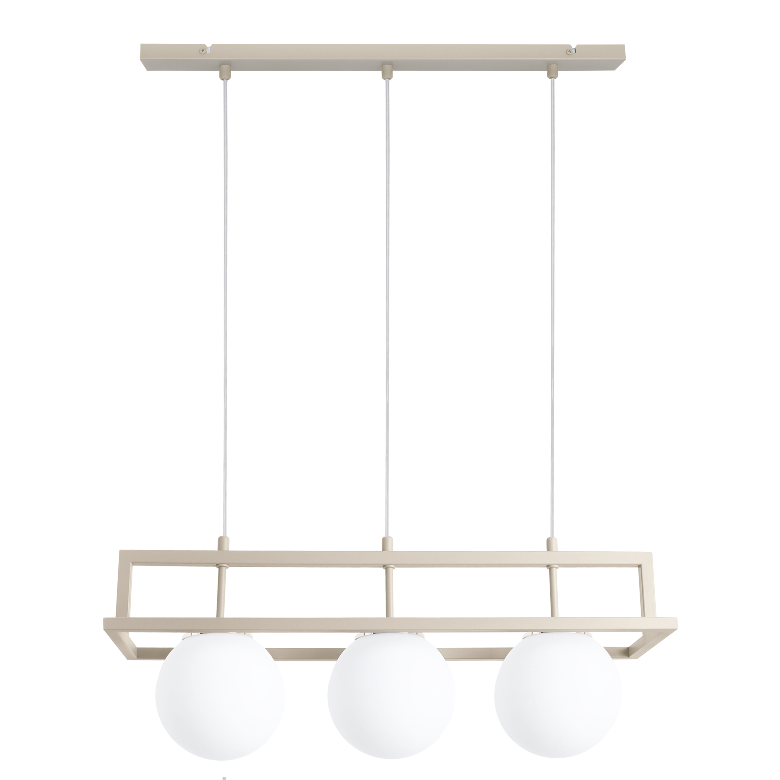 Lampa sufitowa wisząca Light Home LH Eliza Celeste 3x E14 kaszmirowy/złoty