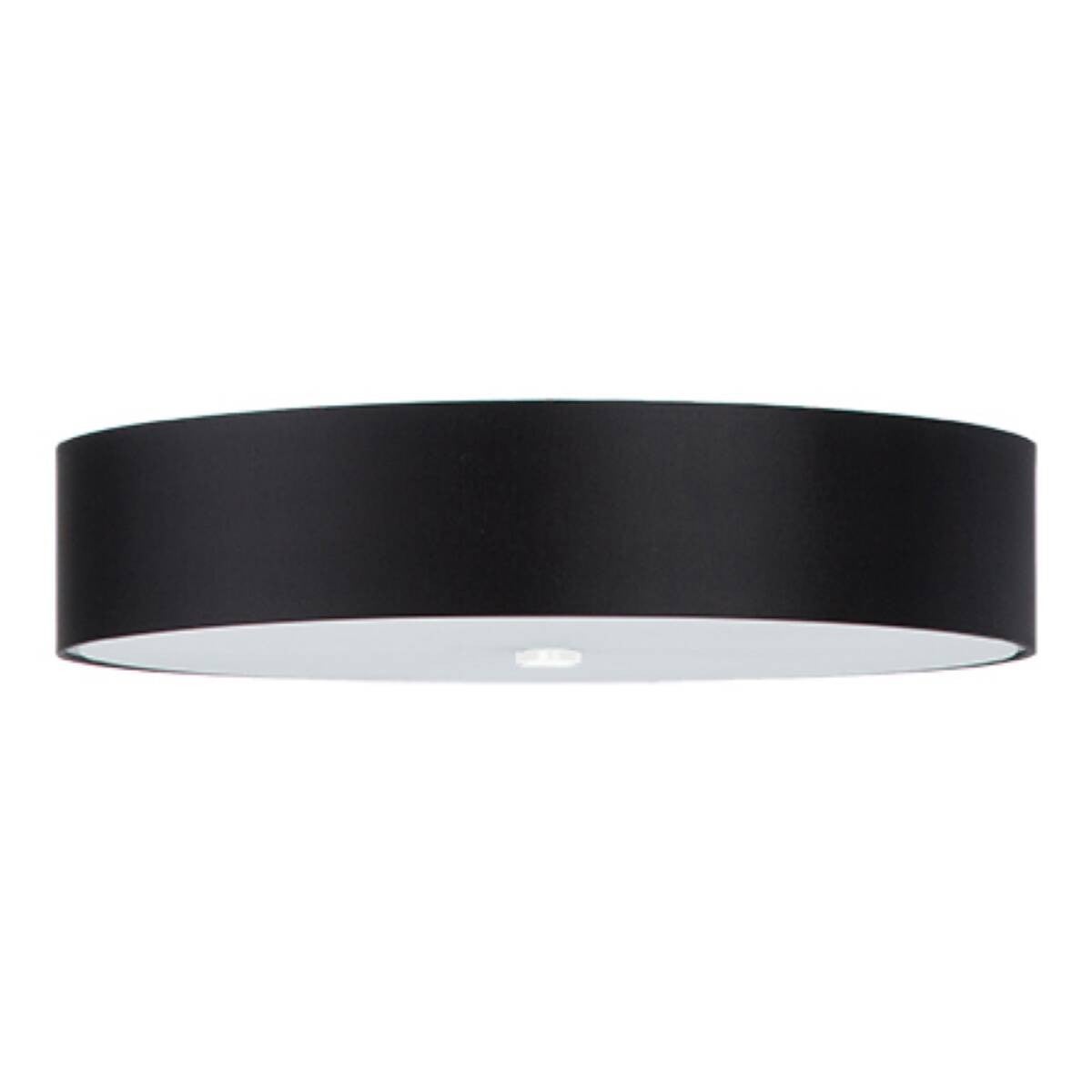 Plafon sufitowy okrągły nowoczesny czarny Ø60 SKALA 5xE27 15W SL.0810 Sollux Lighting