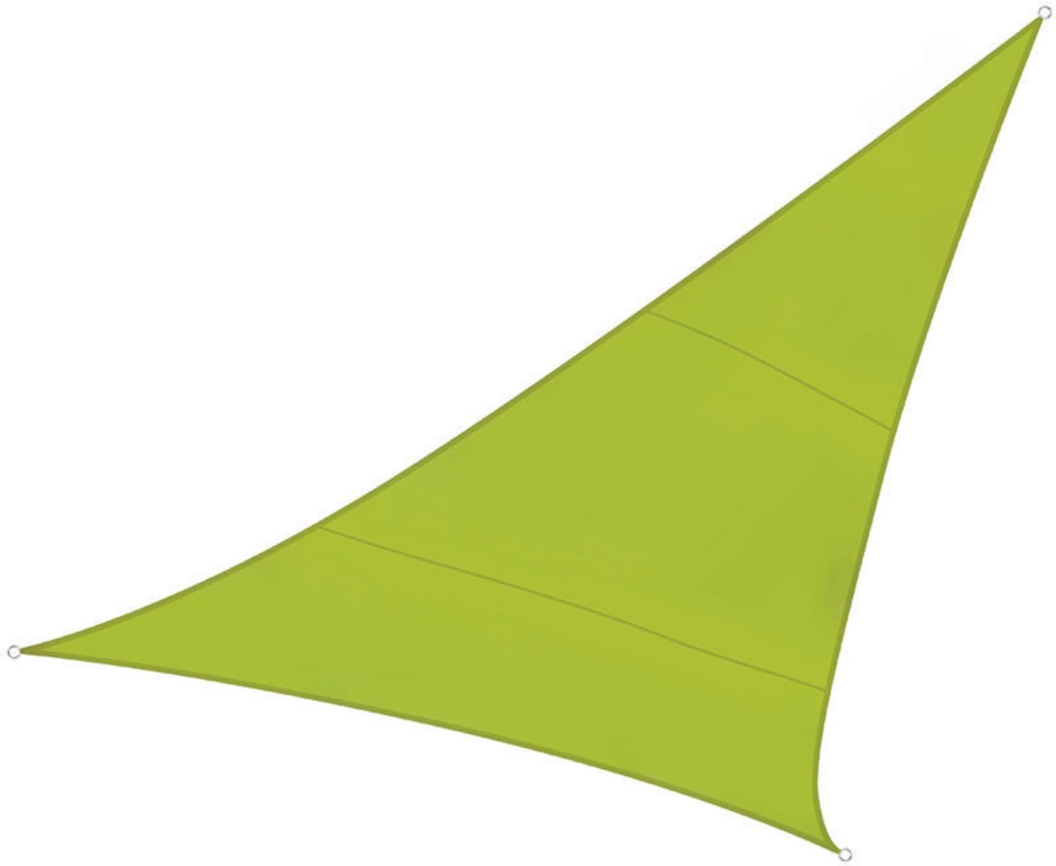 Żagiel przeciwsłoneczny kwadratowy, zielony, 3,6 x 3,6 m