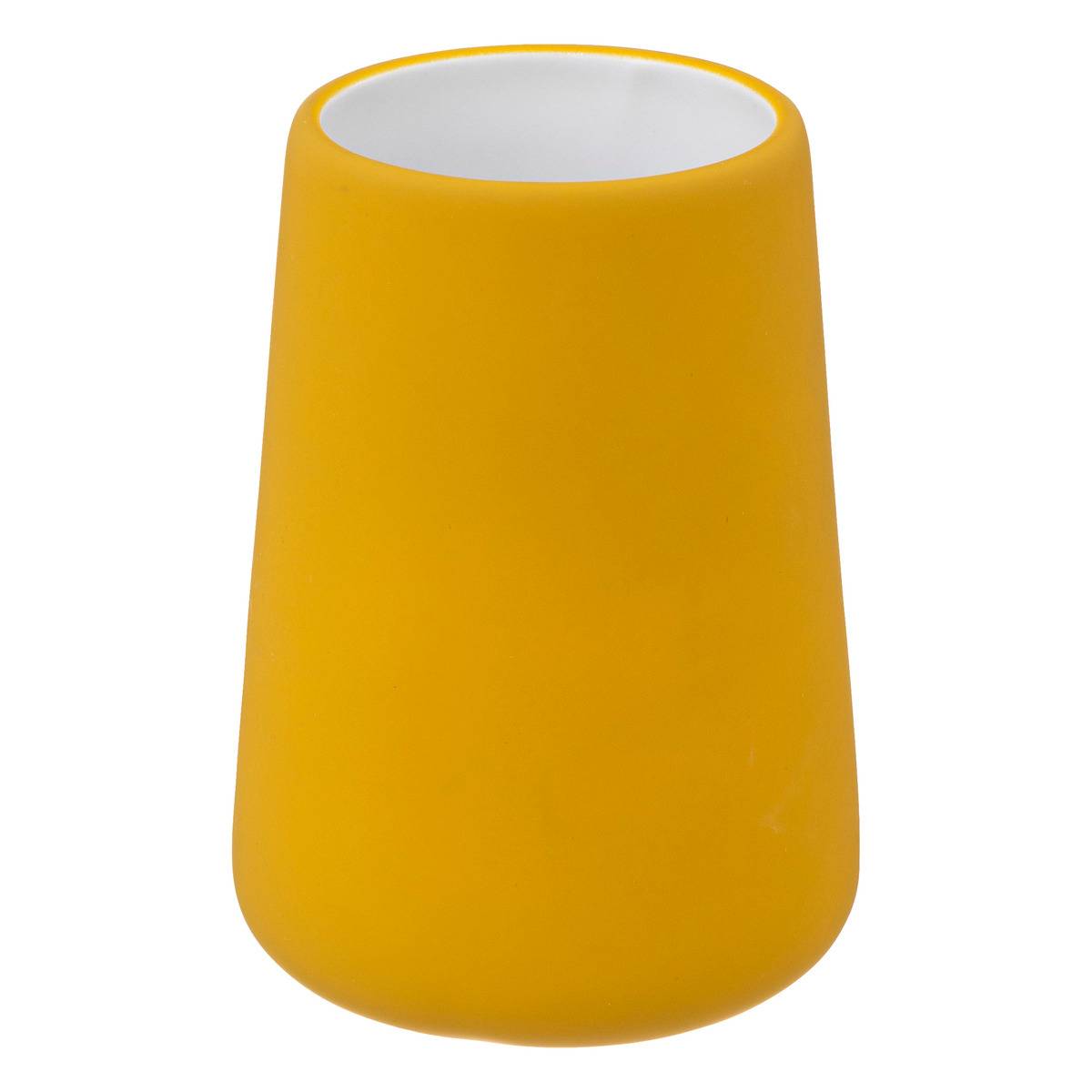 KUBEK ŁAZIENKOWY Colors musztardowy CERAMICZNY