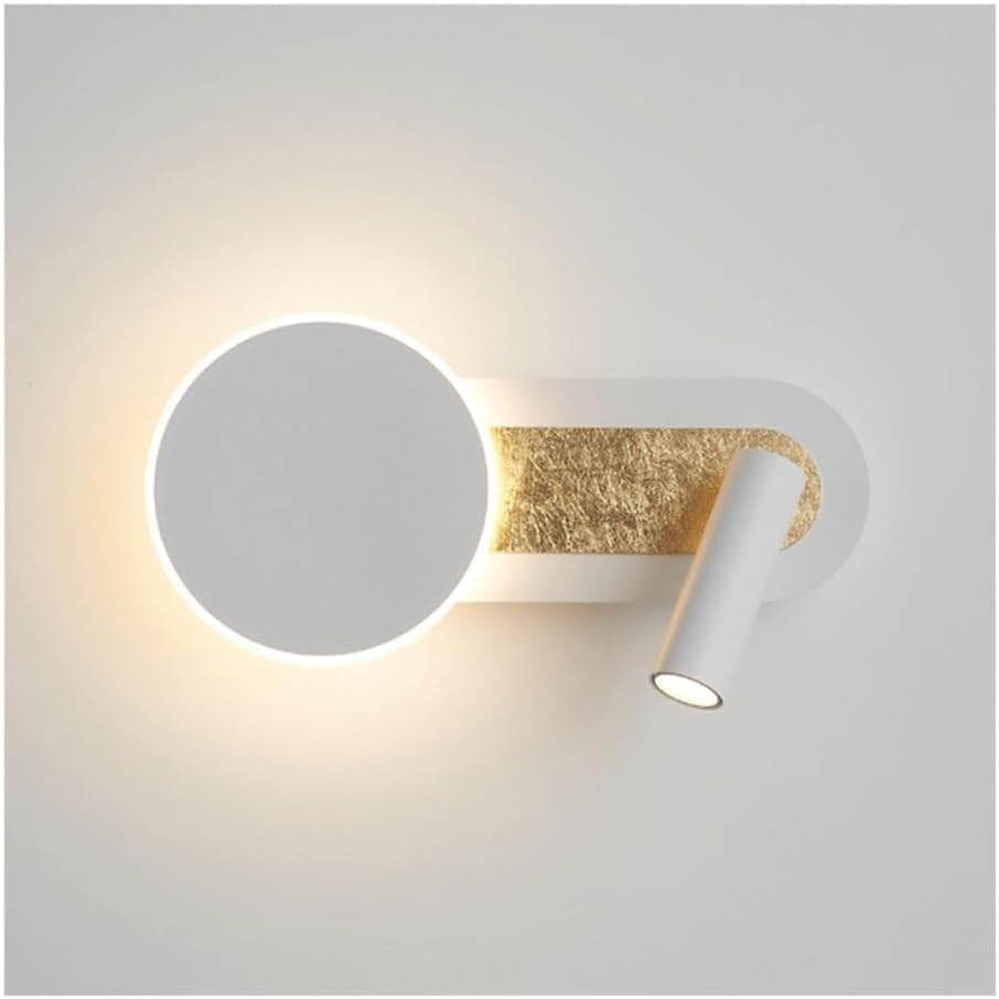 Nowoczesna, minimalistyczna akrylowa lampa ścienna, tworząca kreatywny nastrój; lampa ścienna LED, odpowiednia do sypialni i innych pomieszczeń.