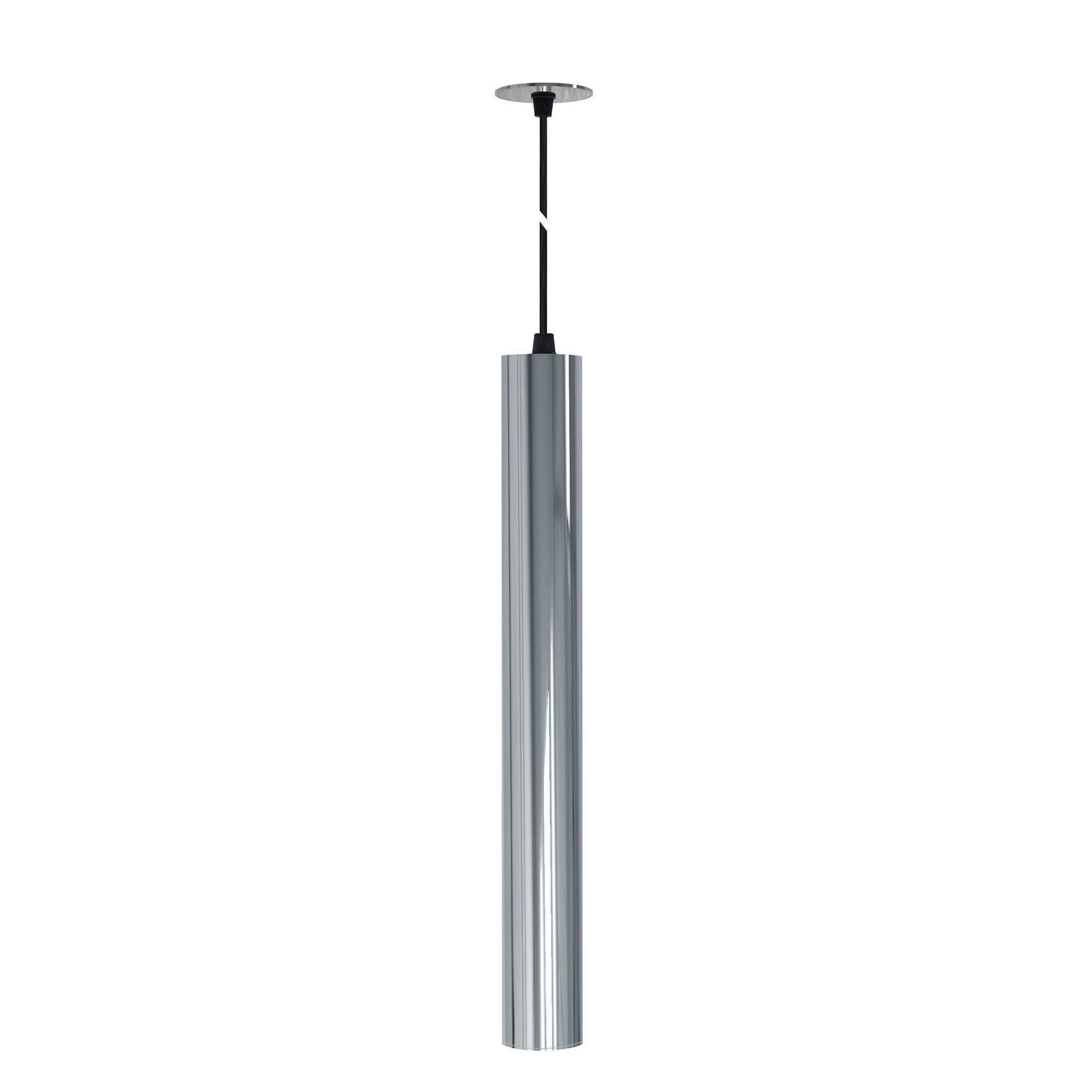 Lampa wisząca Atmos XL 10W Beneito & Faure, wpuszczana lub natynkowa, przełącznik CCT 2700K/3200K/4000K, optyka 15º/38º/60º – srebrna